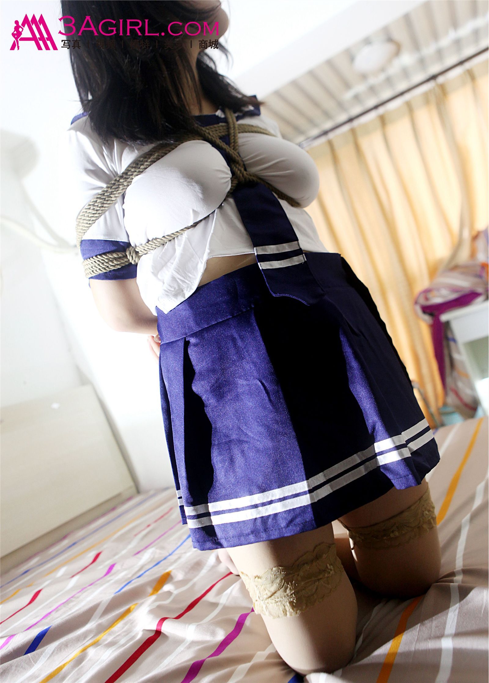 [3agirl] 2015-01-23 meishuguan - msg.019: uniform binding