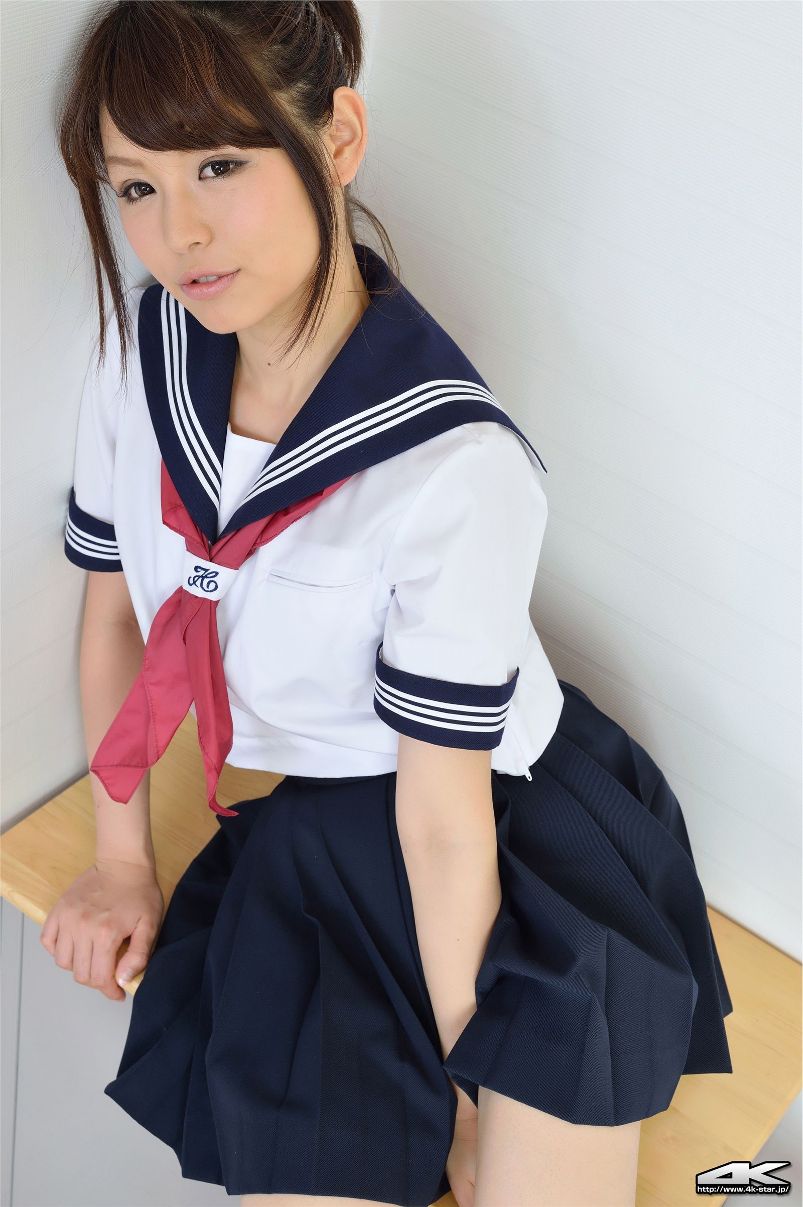 [4k-star] 20160323n0.519 blue collar sailor suit