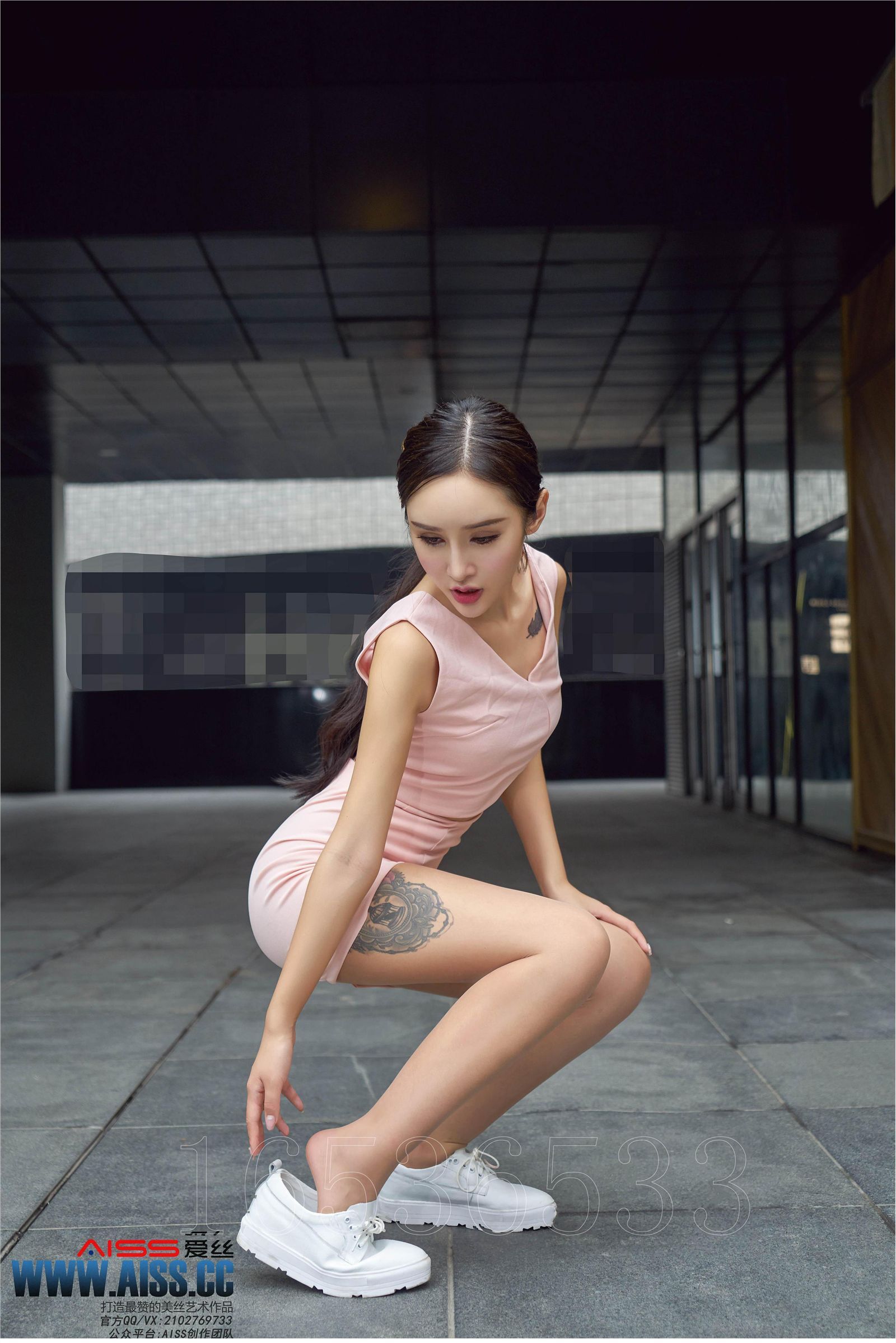 [AISs love] silk stockings leg beauty 4108 Xinyang street corner beauty