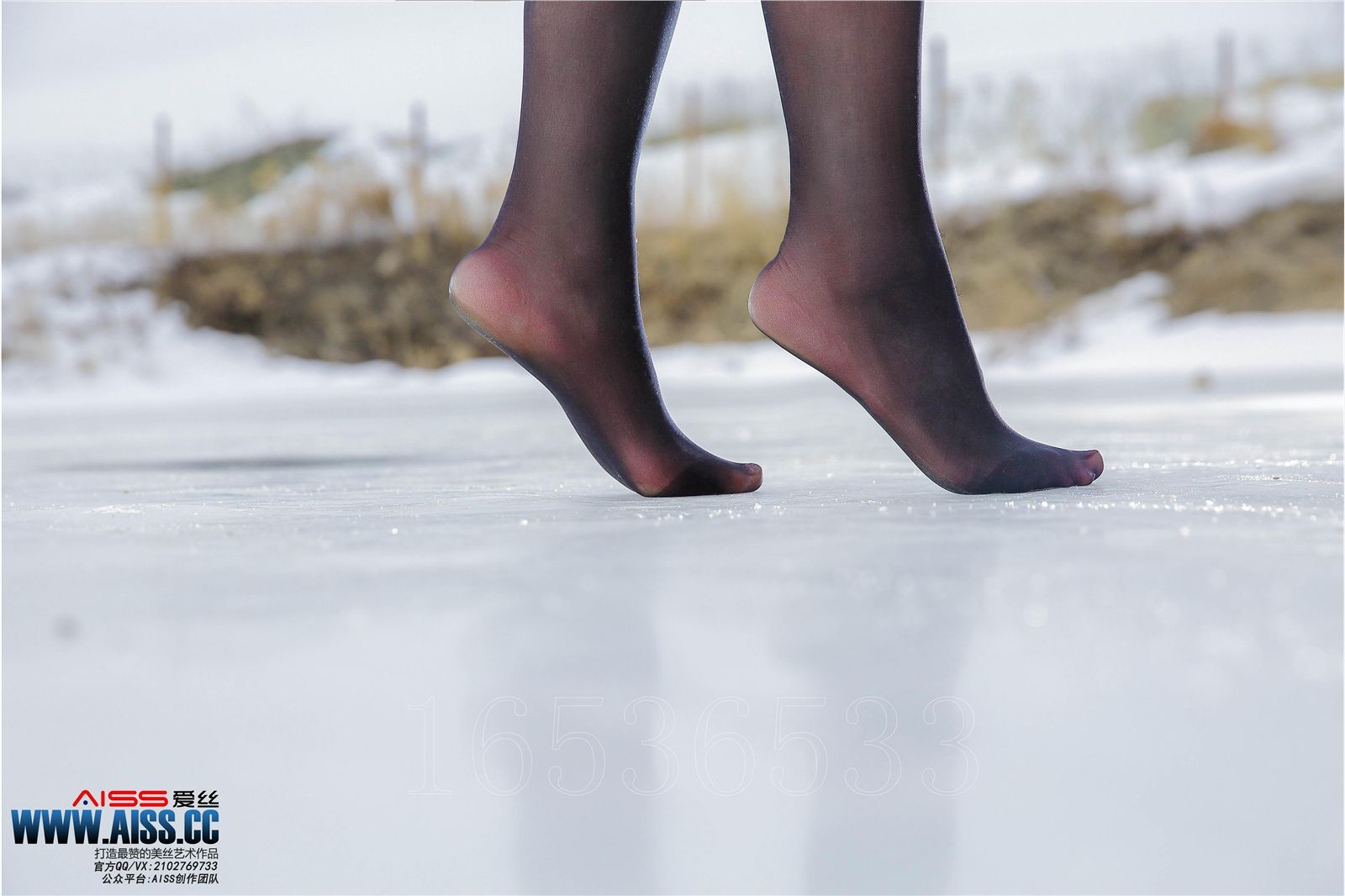[AISs love] silk stockings leg beauty outdoor shoot 4114 ice goddess