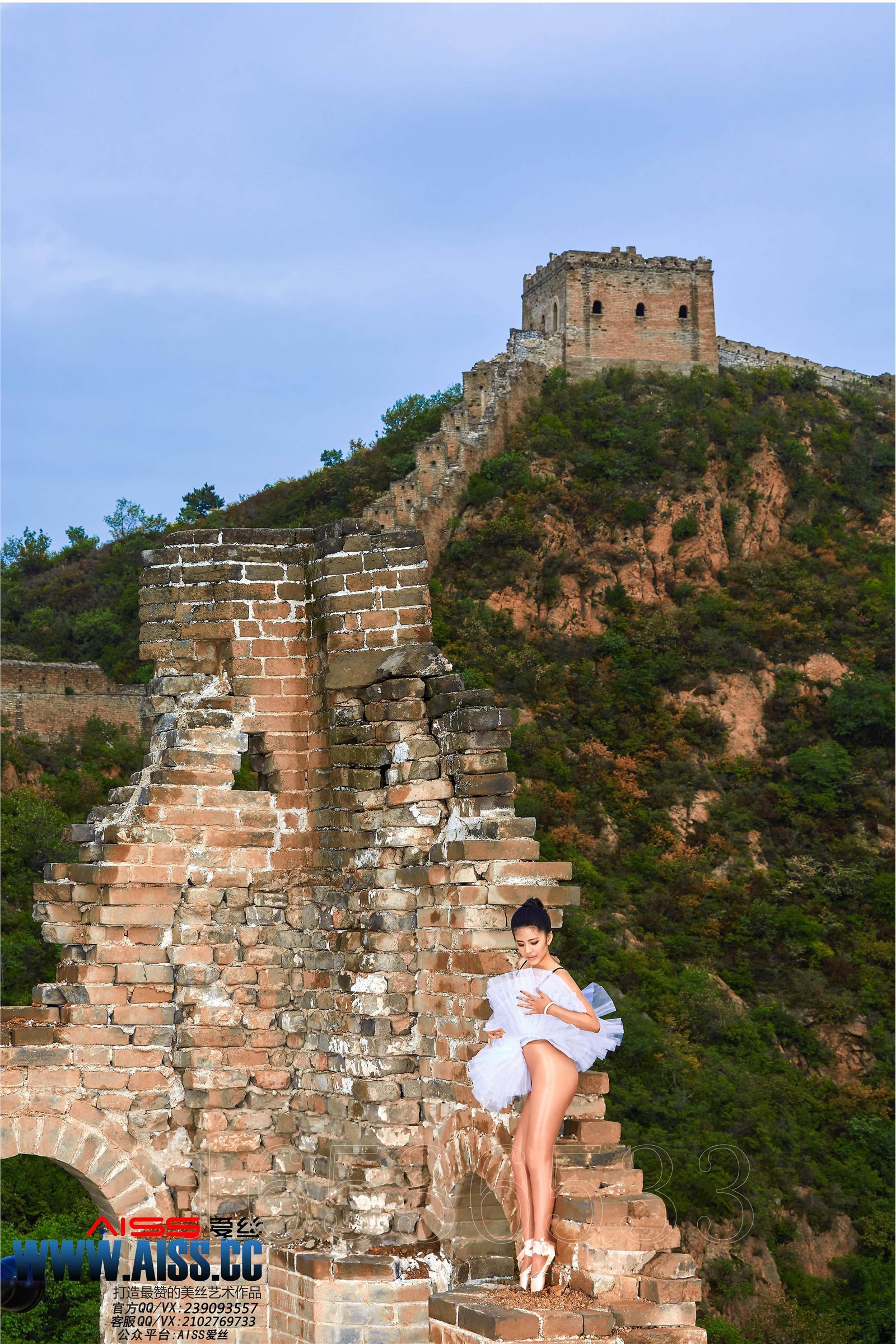 AISs No. 6016 [top of the Great Wall, dance of silk stockings]