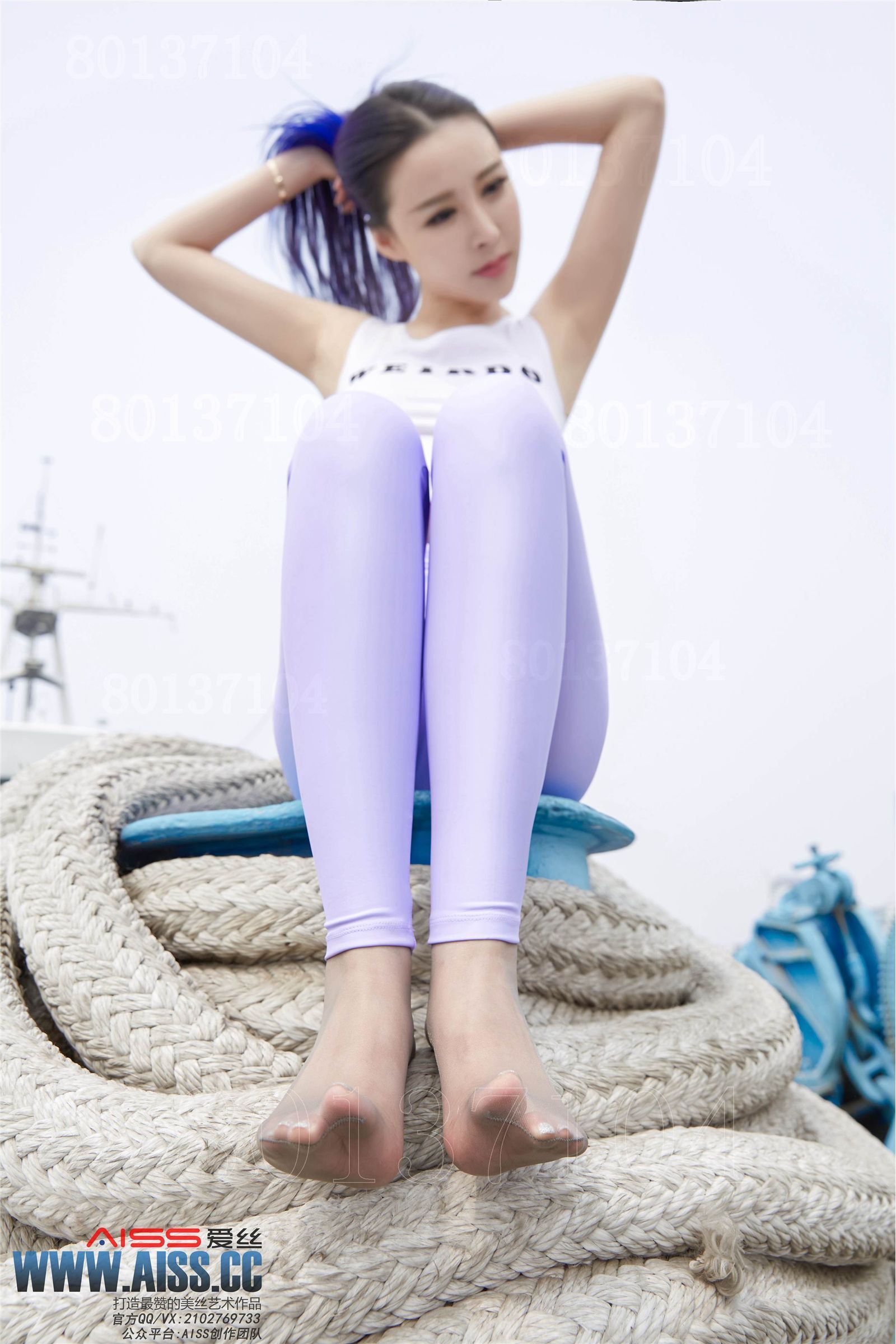 [AISs love] silk stockings leg shoot No.107 Sophie