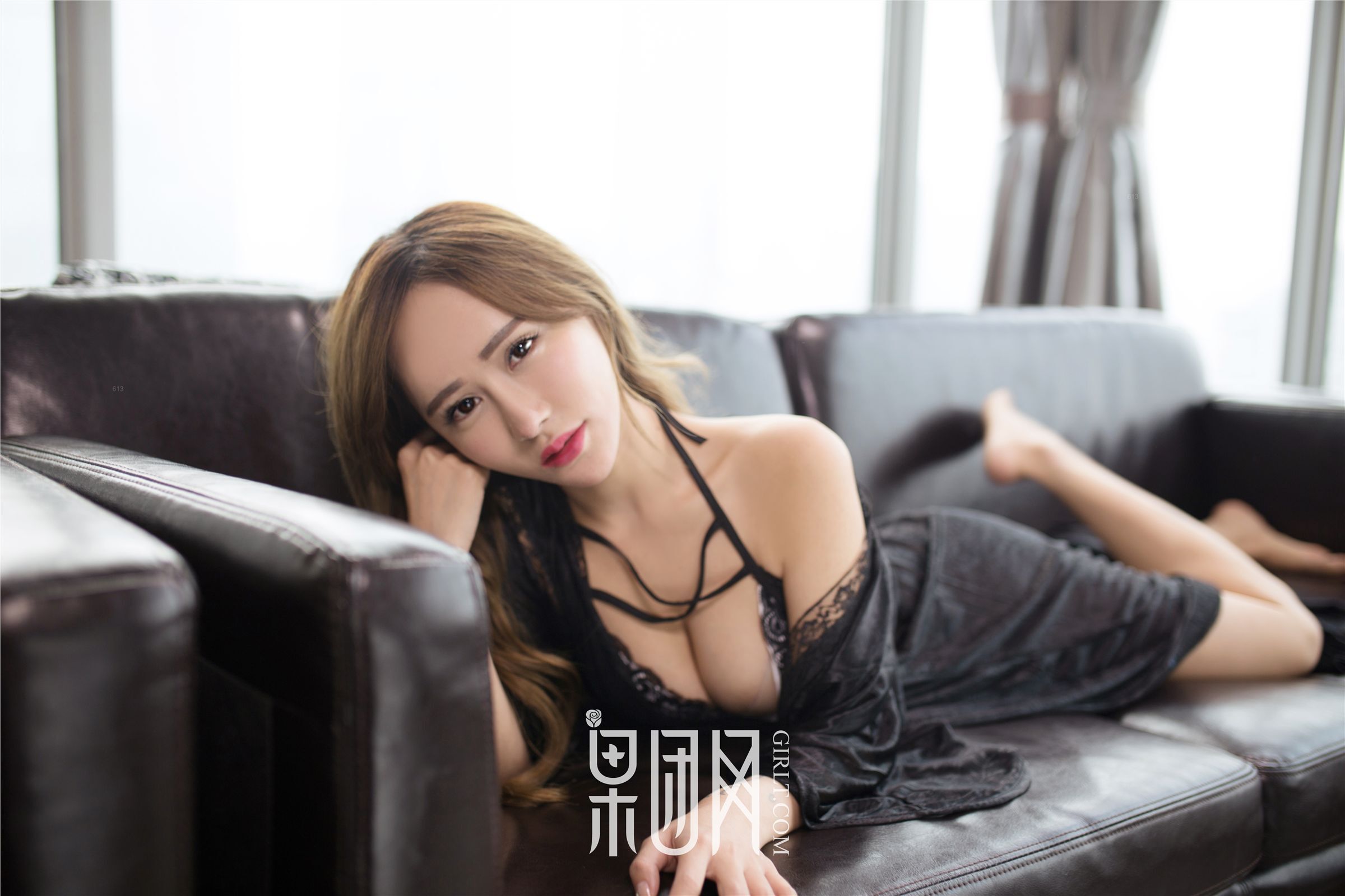 [girl] Guotuan, July 8, 2017, vol.027, he Mengxi, female teacher of Stacy