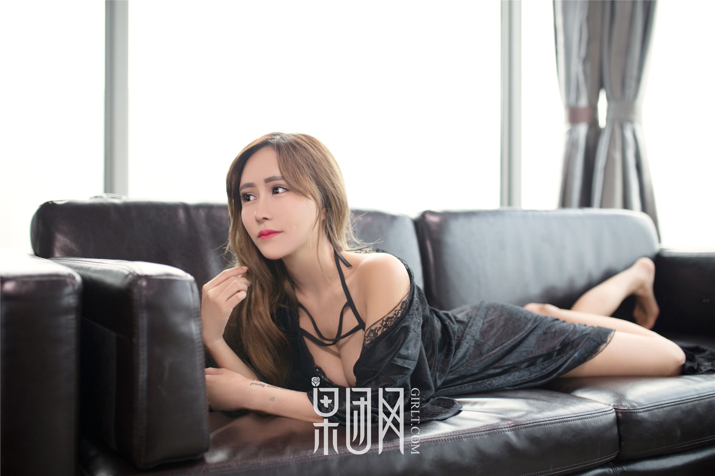 [girl] Guotuan, July 8, 2017, vol.027, he Mengxi, female teacher of Stacy