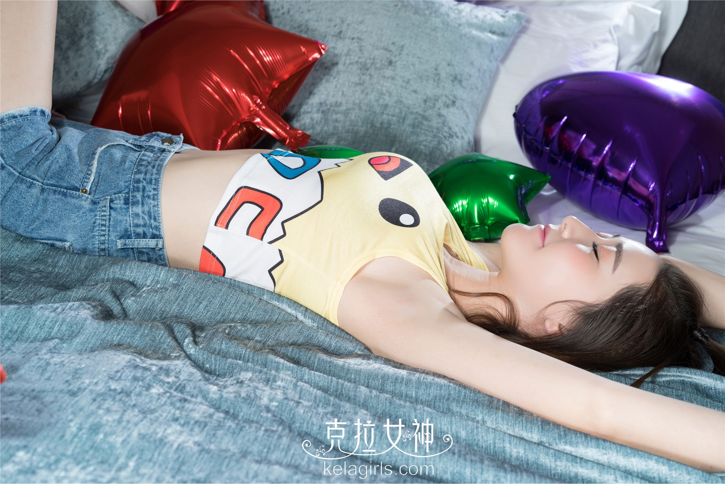 [KeLaGirls]克拉女神 2017-04-01 杨暖 萌萌的3D皮卡丘