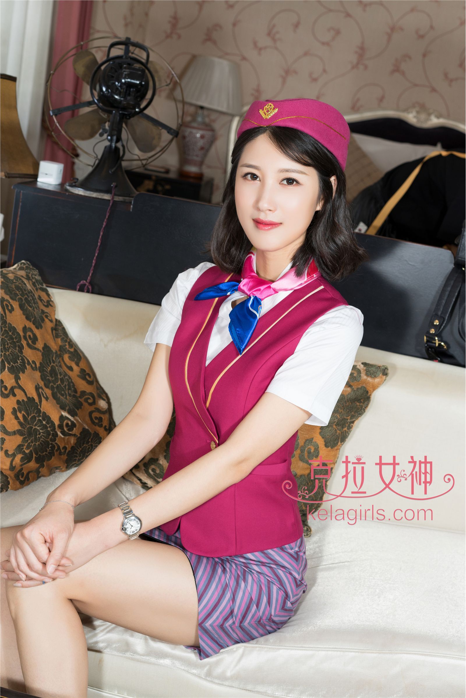 [KELAGIRLS克拉女神]2017-05-21 王睿 头等舱服务