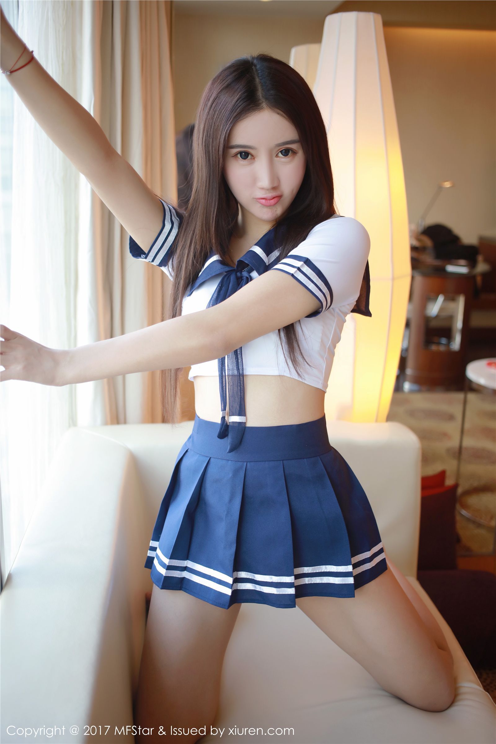 [ligui cabinet] March 5, 2017 online beauty model Wenxin