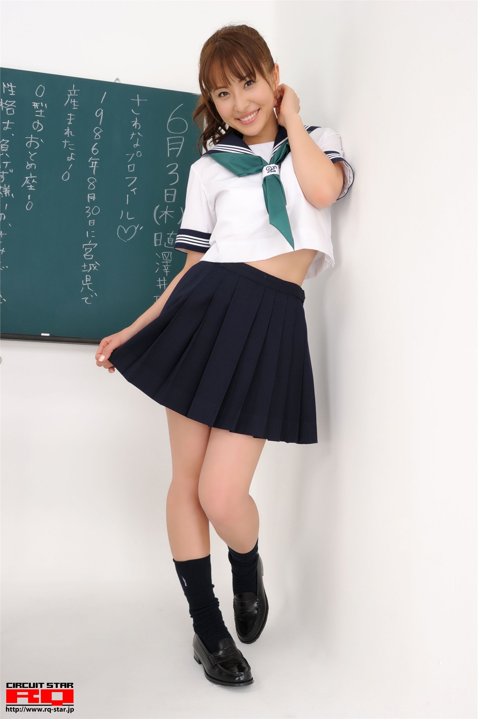 [rq-star] 2016.02.17 no.01159 Rena Sawai Zejing lingcai school girl