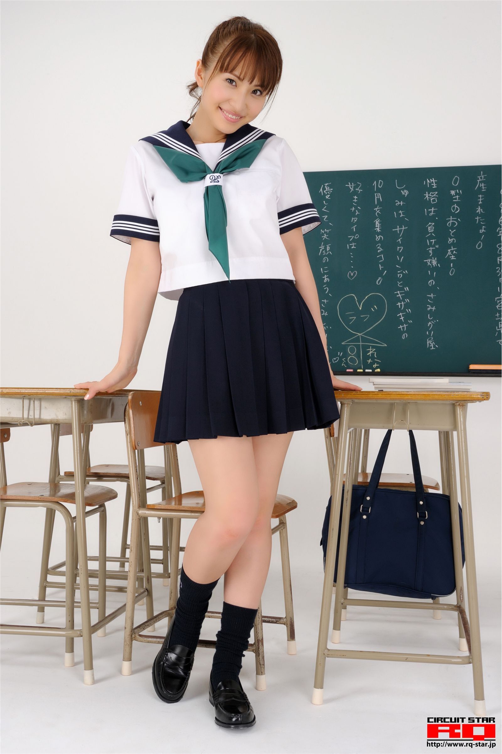 [rq-star] 2016.02.17 no.01159 Rena Sawai Zejing lingcai school girl