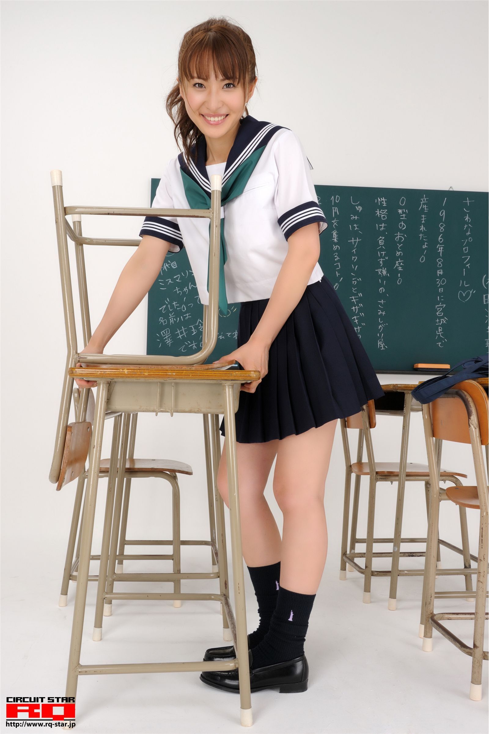 [RQ-STAR]2016.02.17 NO.01159 Rena Sawai 澤井玲菜 School Girl