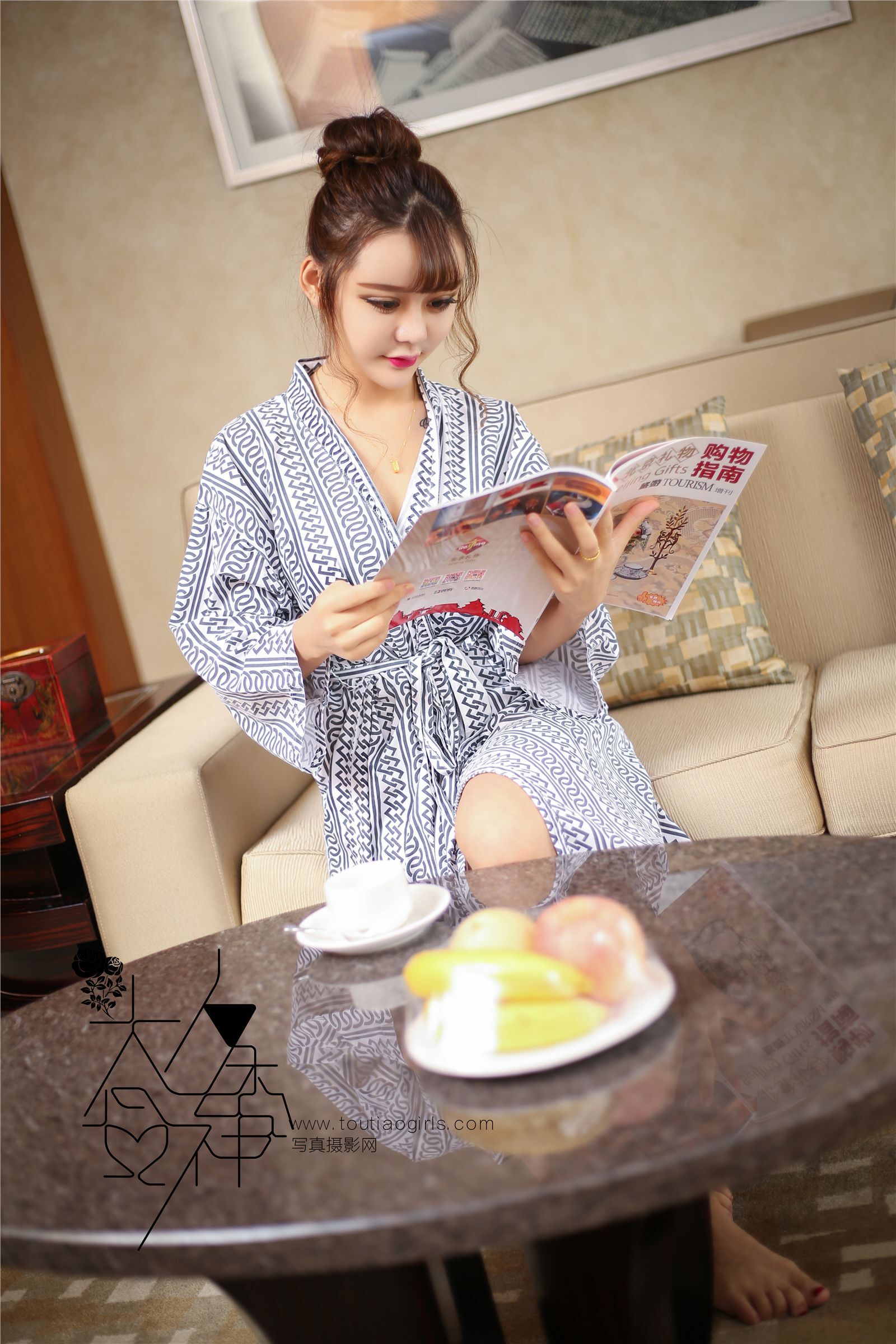 [Toutiao] headline goddess 2016-11-10 Yidan adult kimono