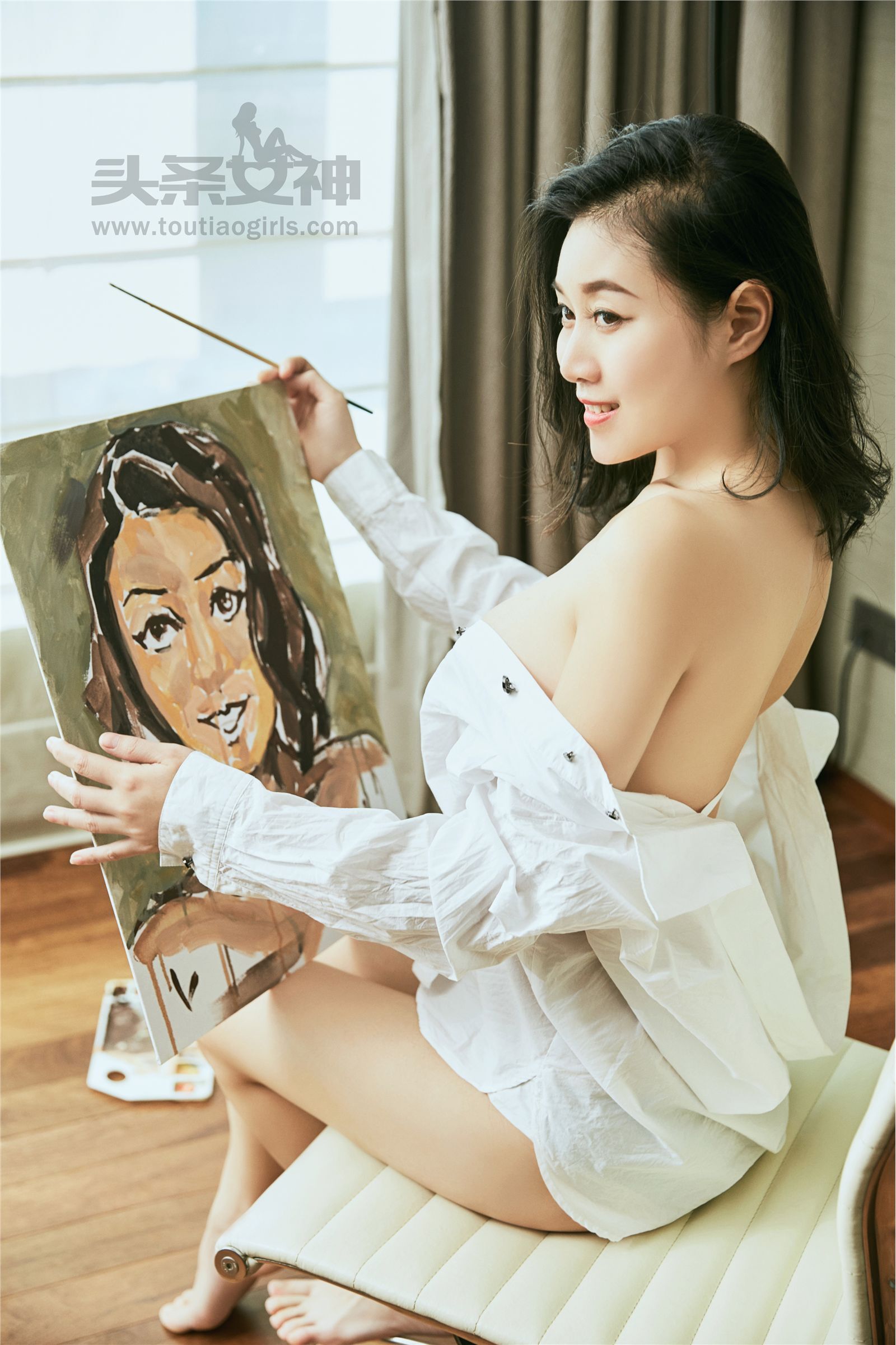[Toutiao] Venus in Zhang Ziran's paintings on March 22, 2017