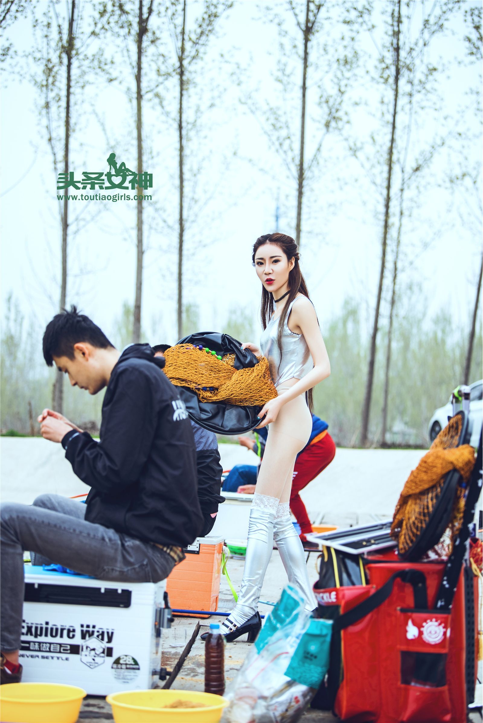 [Toutiao headline goddess] April 11, 2017 no.250 fishing incident in the south of dongshuangying village, Beijing