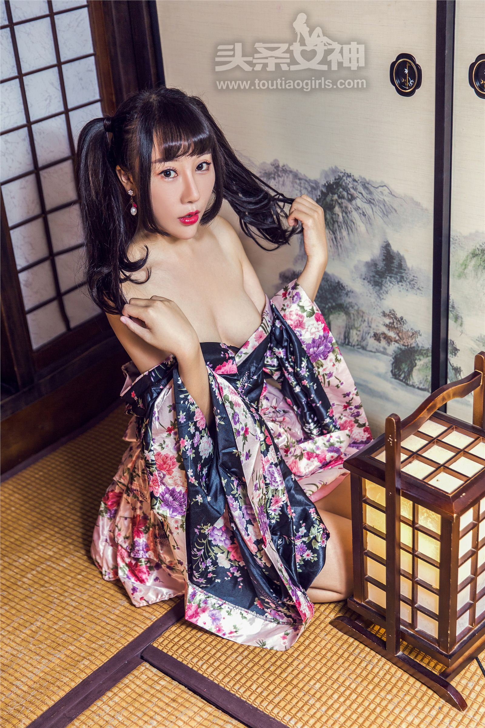 [Toutiao headline goddess] August 24, 2017 Xiaoxiao kimono Qixi