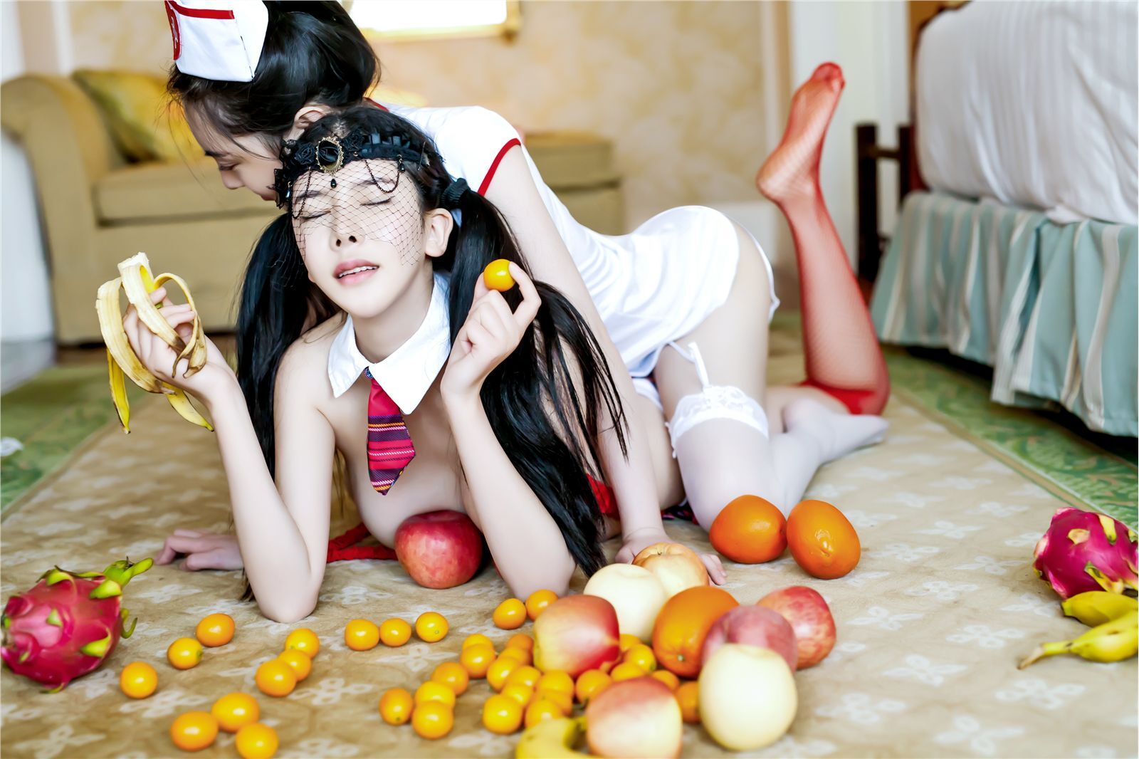 [tuigirl tweet girl] Lisa Lee sisters fruit series without holy light works