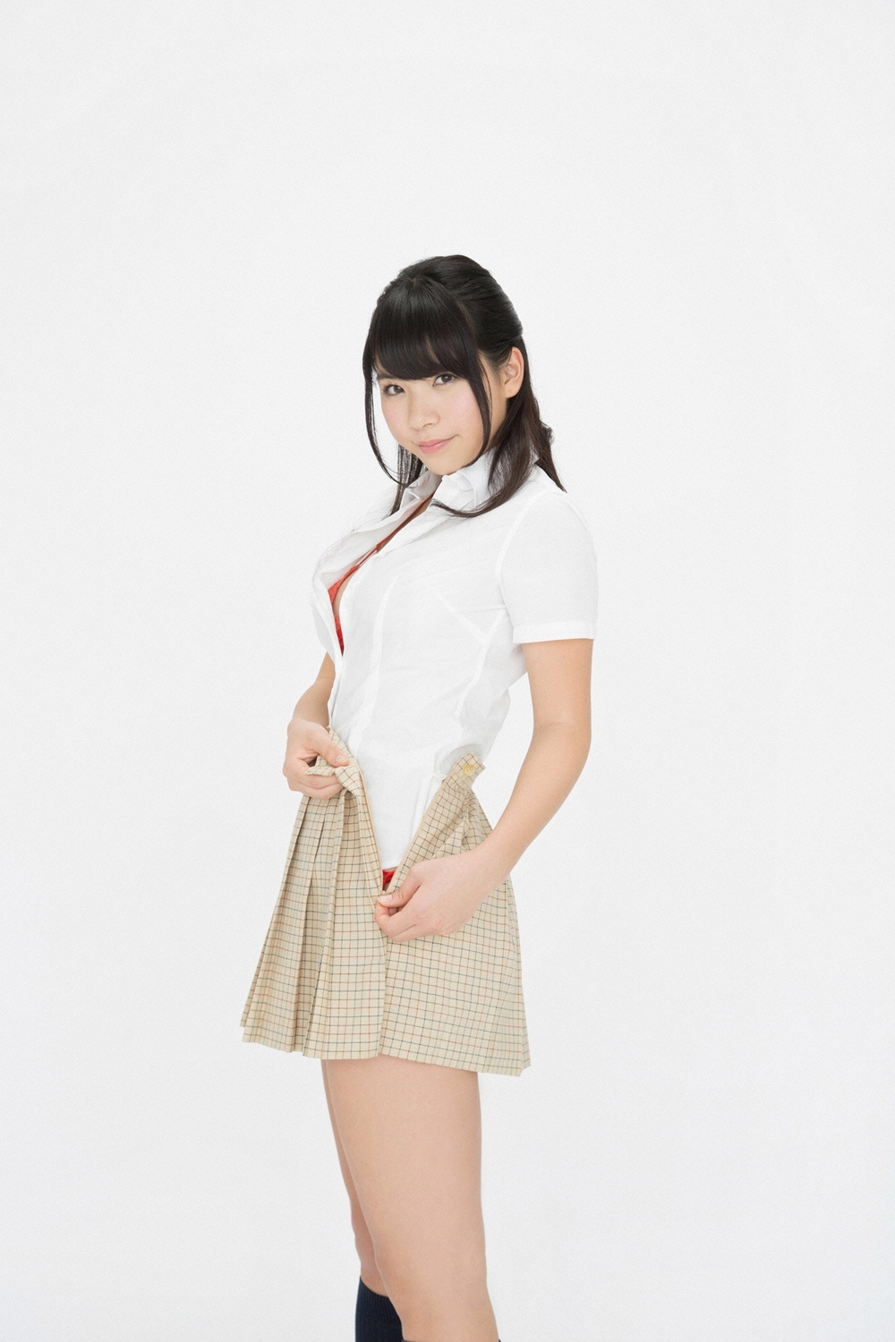 [YS-Web] Vol.640 Jun Serizawa 芹沢潤 日本一スカートが短い現役女子高生グラドル入学！