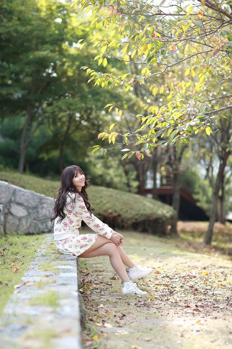 South Korean model goddess Li Enhui