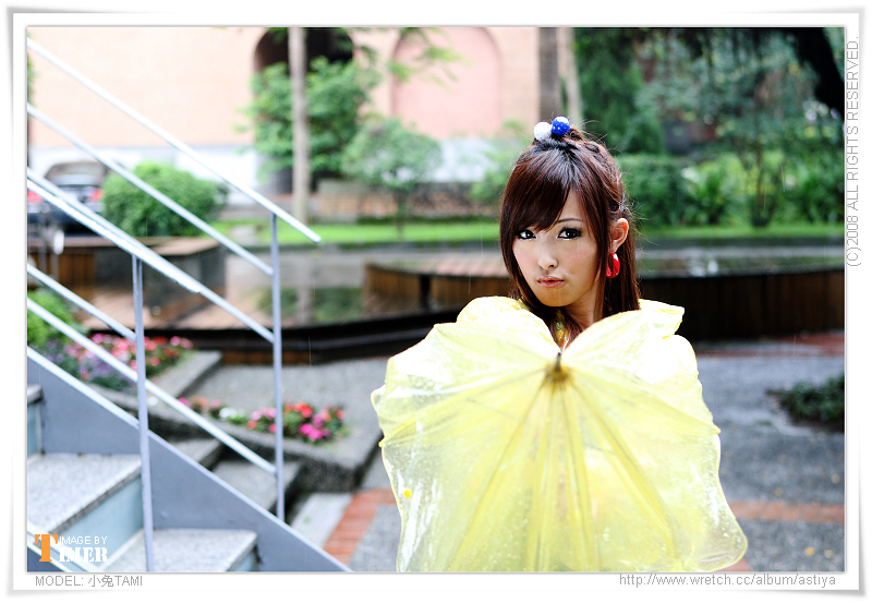 Taiwan pure beauty - Rabbit Tami - External shoot of NTU