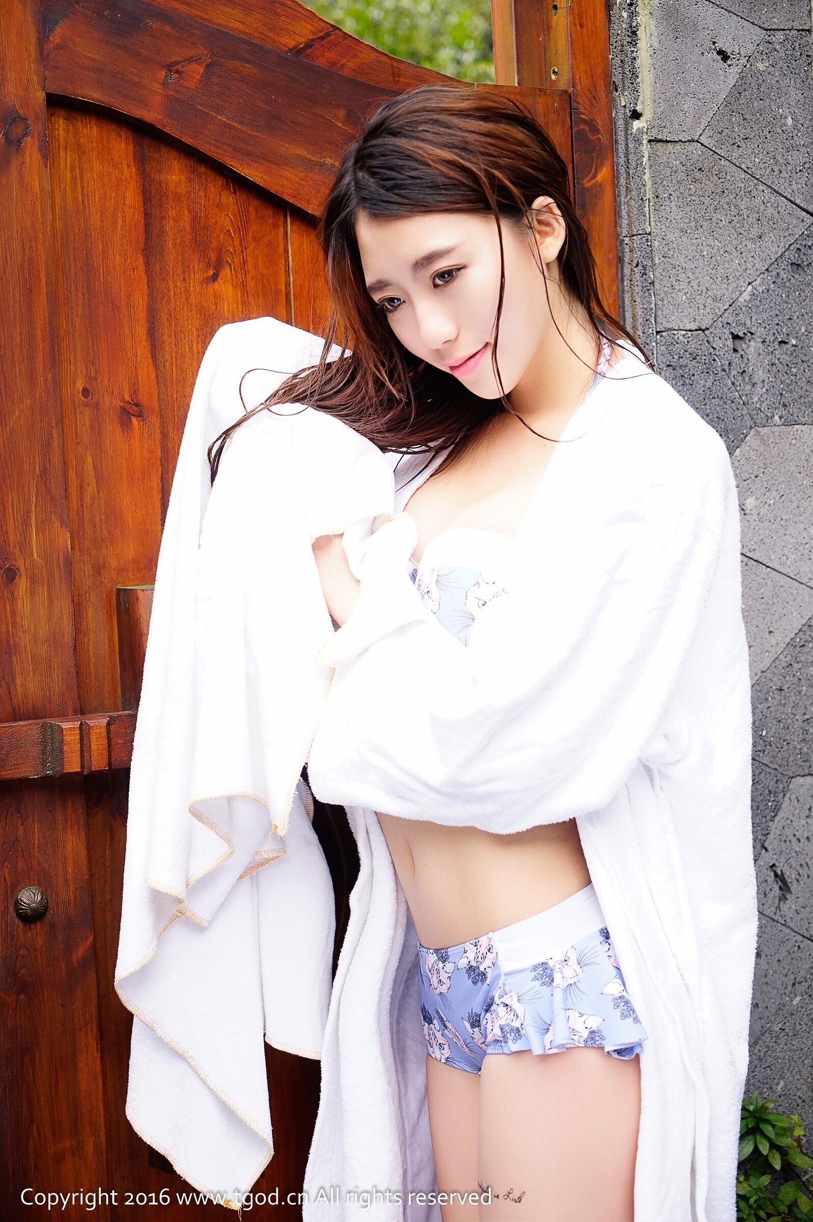 [tgod push goddess] 2015.01.15 Yushui hot spring travel photography Deng Xue sweet 3rd issue