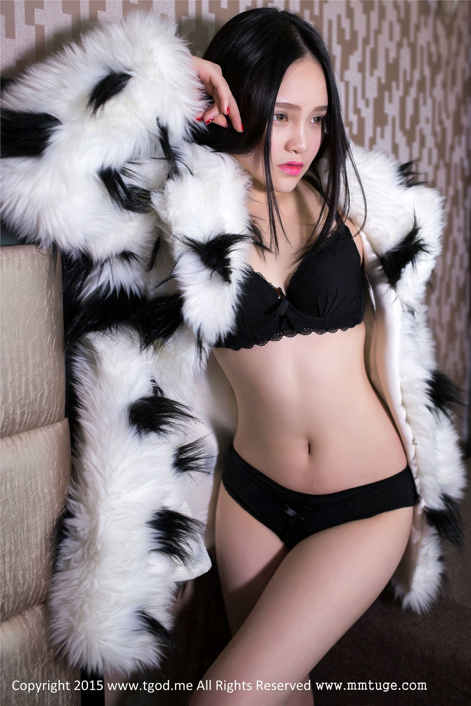 [tgod push goddess] 2015.03.05 fur vs white shirt lovely goddess Pepe Cassie private photo