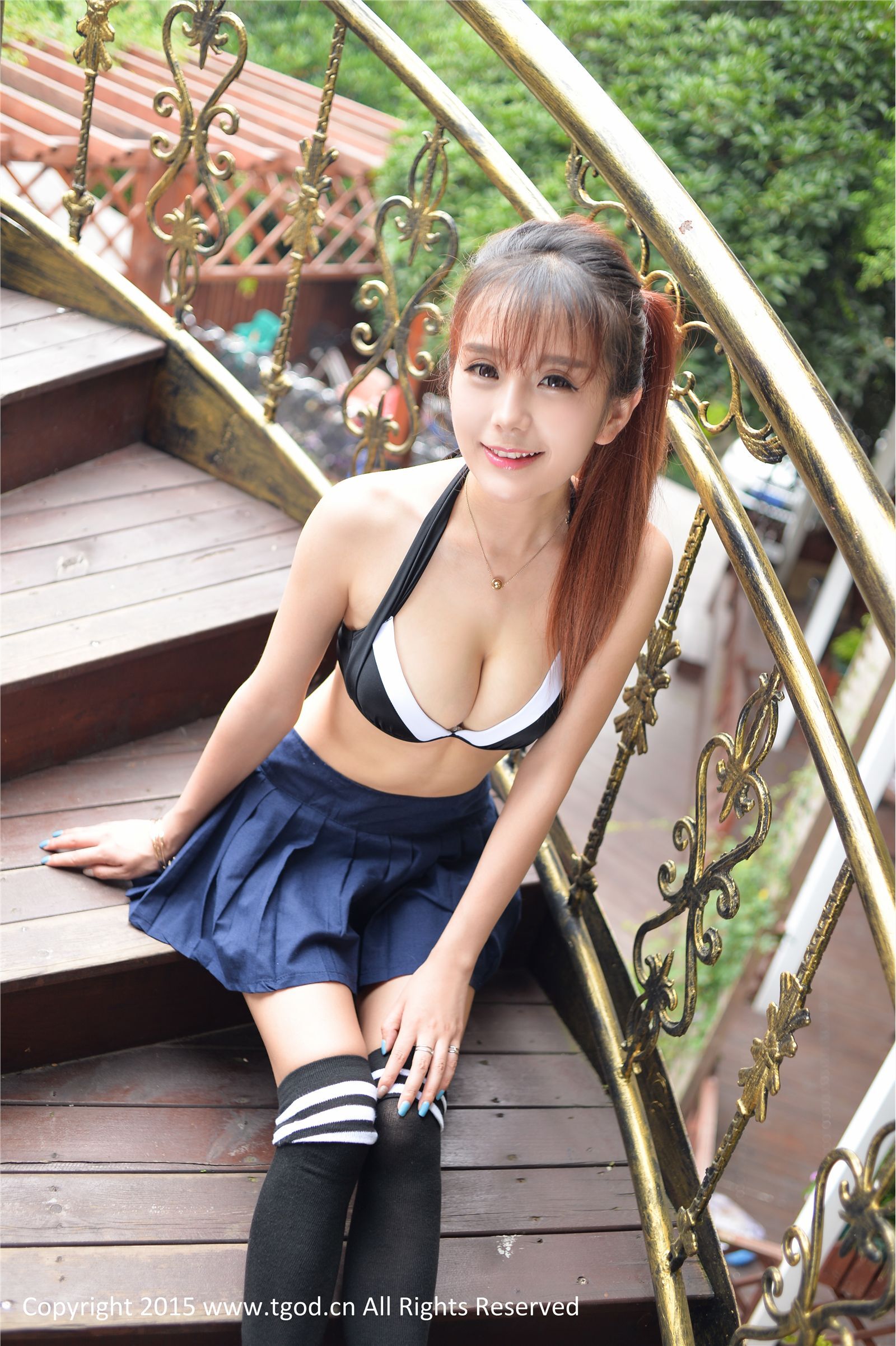 [tgod push goddess] girl's Diary of new model Xiaojiu on July 8, 2015