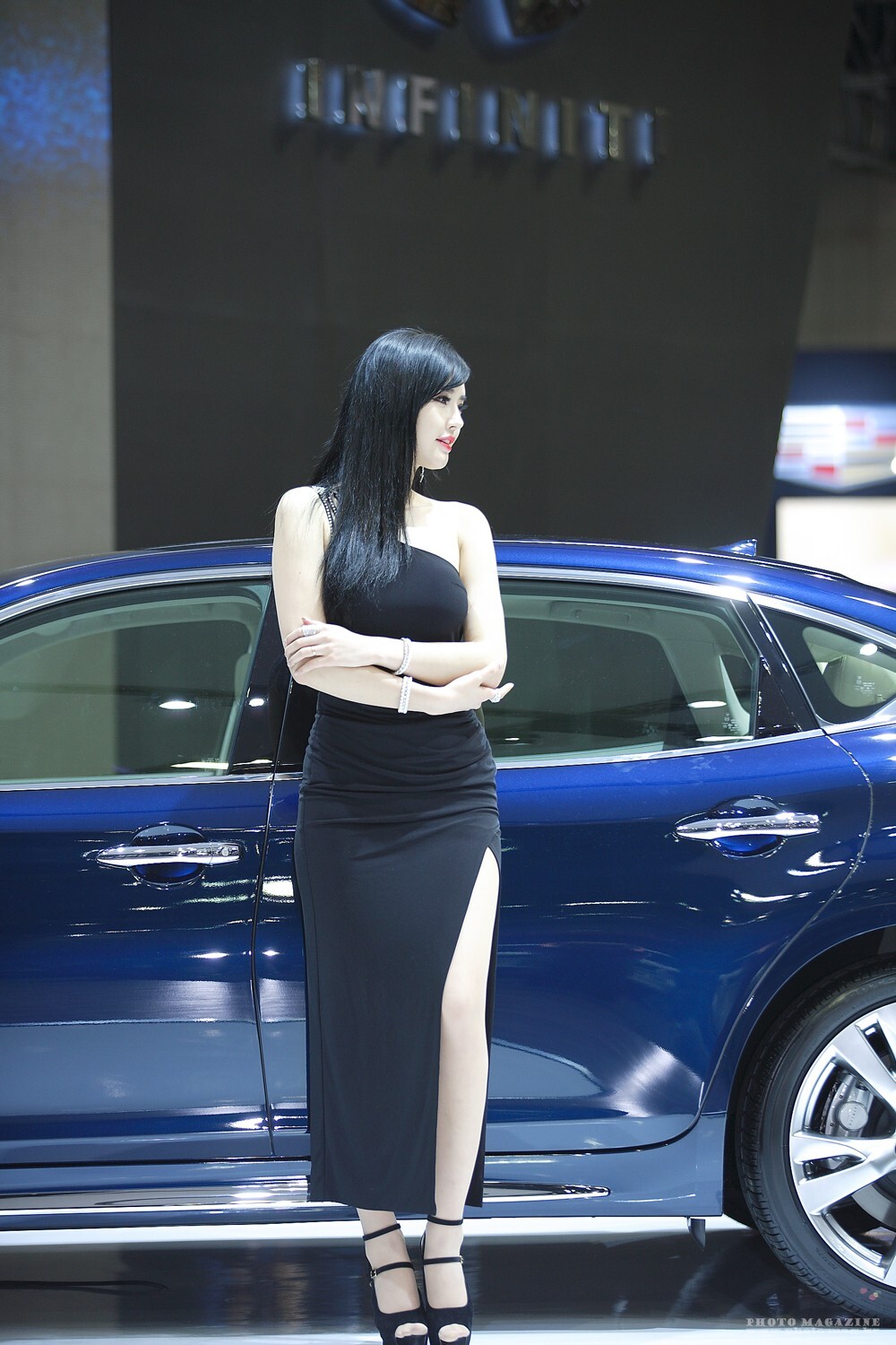 2015韩国国际车展韩国丽人崔星河