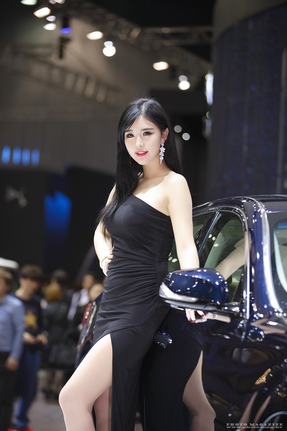 2015韩国国际车展韩国丽人崔星河