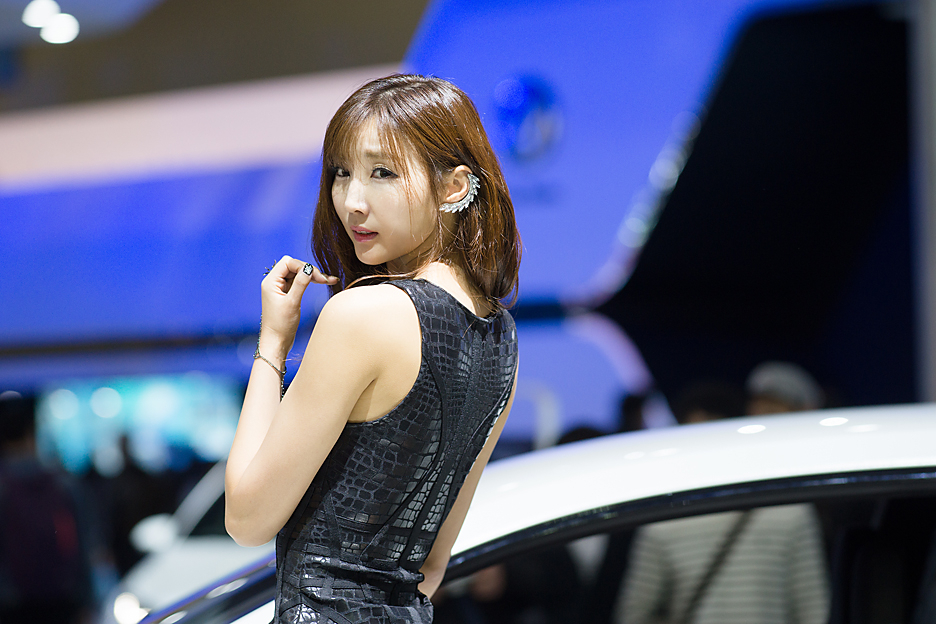 2015韩国国际车展超级车模李柳恩