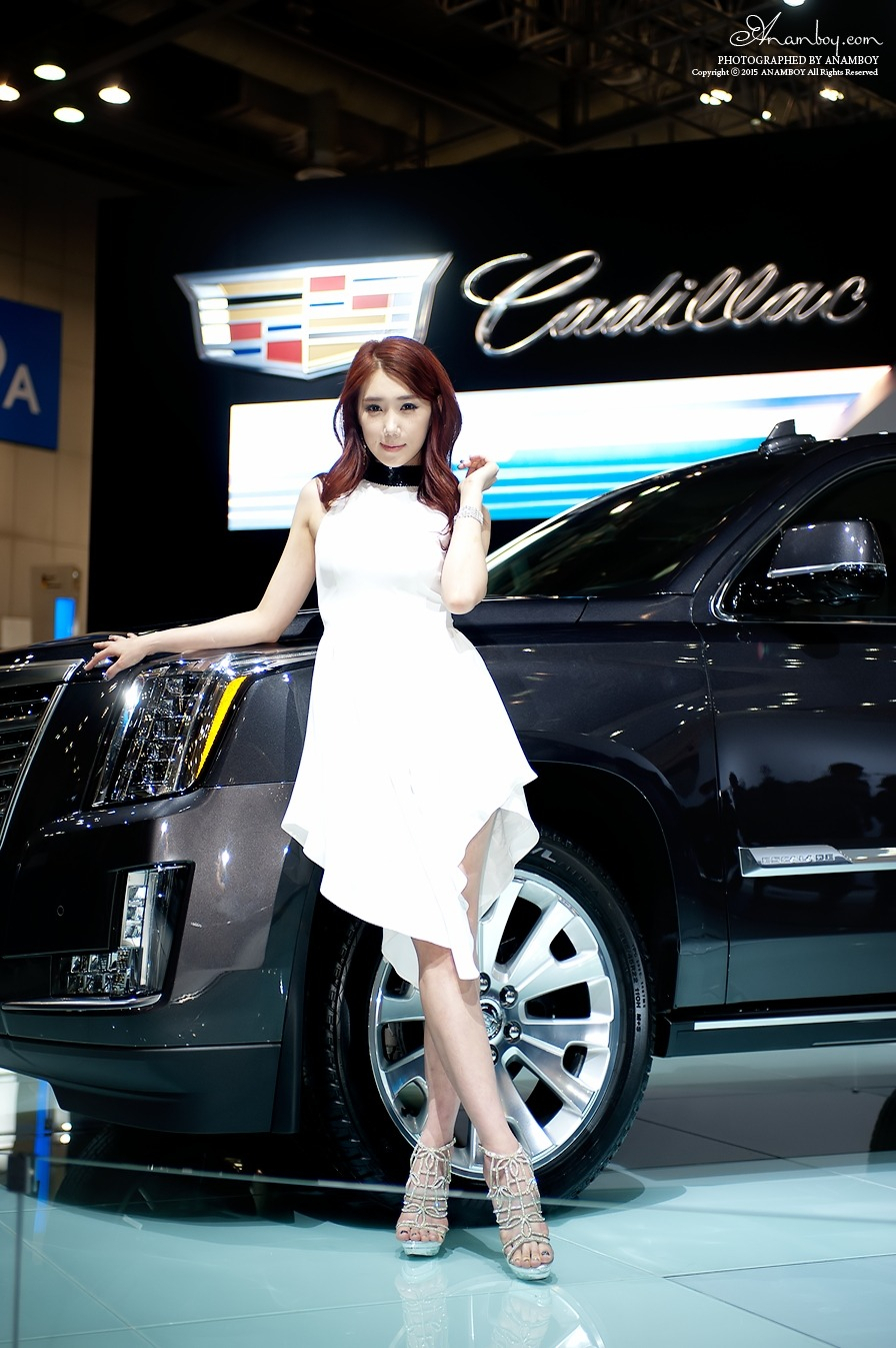 2015 Korea International Auto Show super car model Li Shenghua