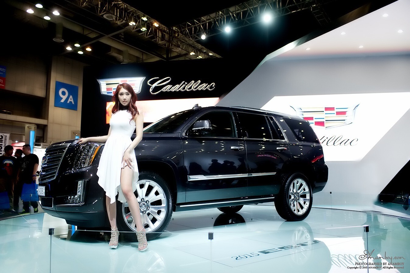 2015 Korea International Auto Show super car model Li Shenghua