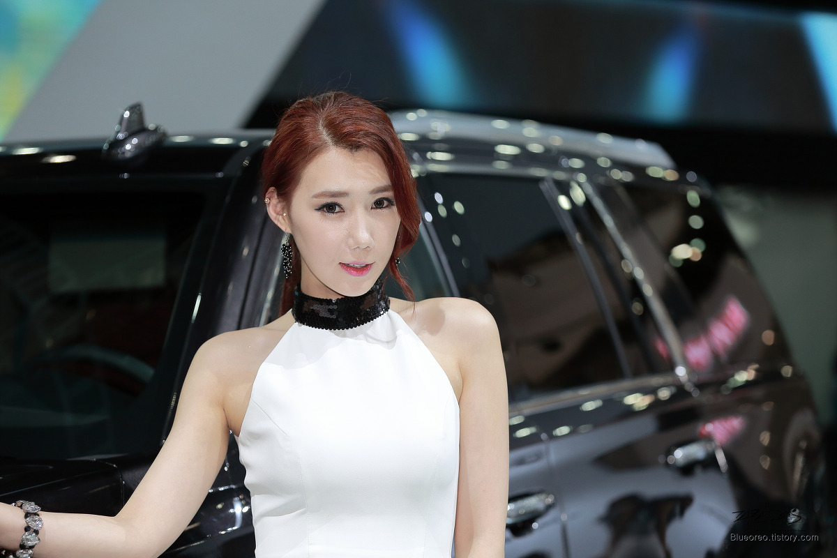 2015韩国国际车展超级车模李圣花