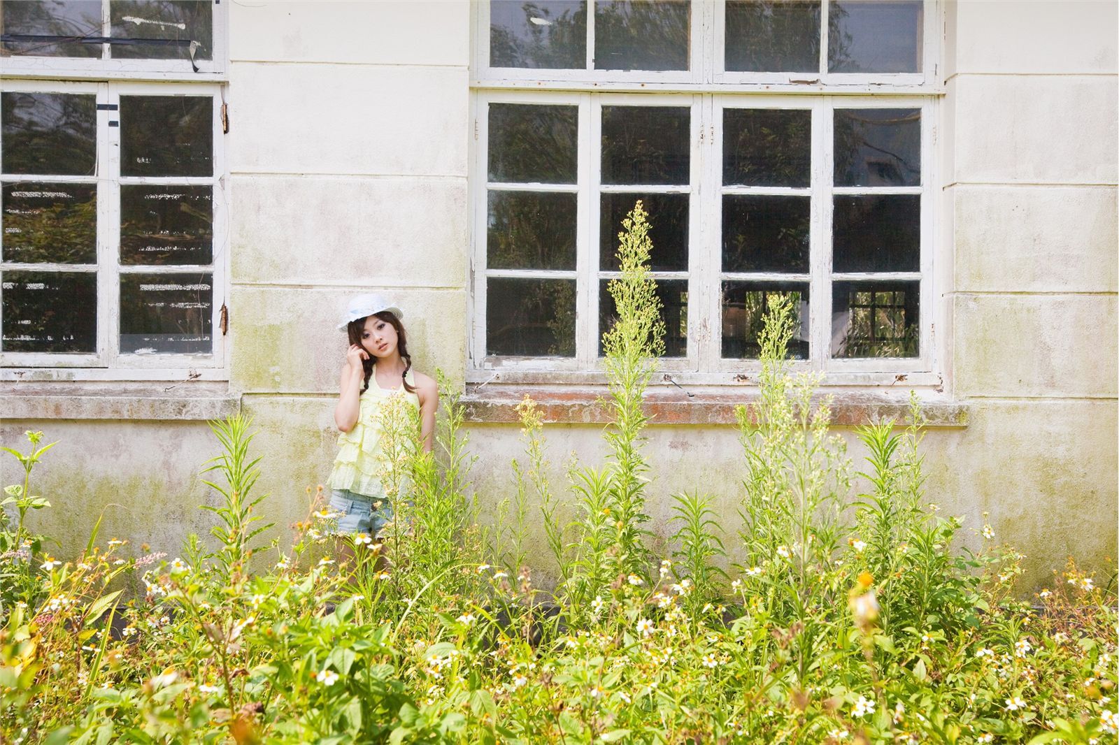 Taiwan's pure beauty Zhang Kaijie @ Yangmingshan US Army dormitory 2