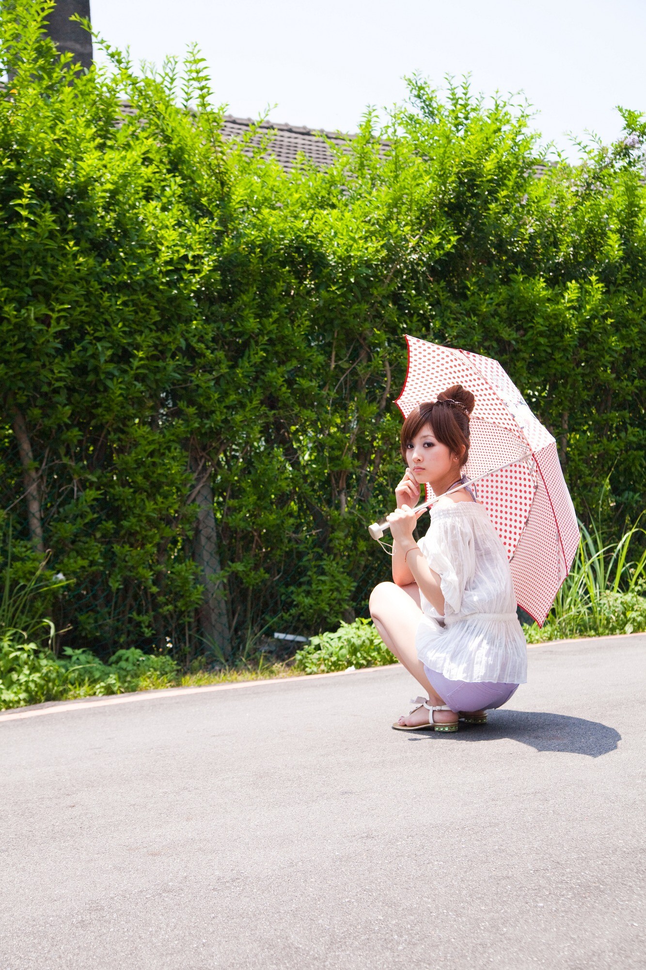 Taiwan's pure beauty Zhang Kaijie @ Yangmingshan US Army dormitory 2