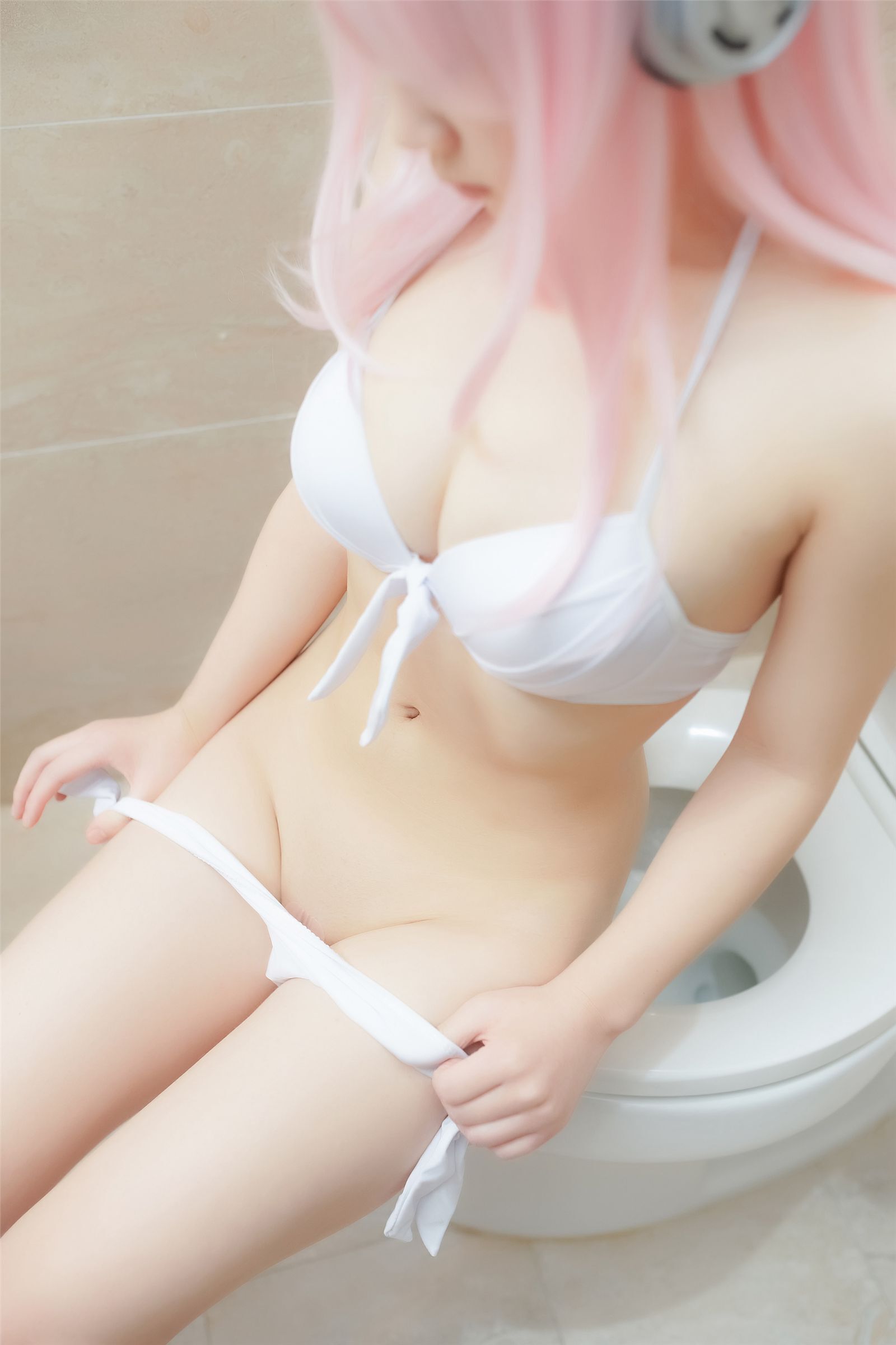 Micro blog loli thumb rabbit VIP charge photo - Sony swimsuit