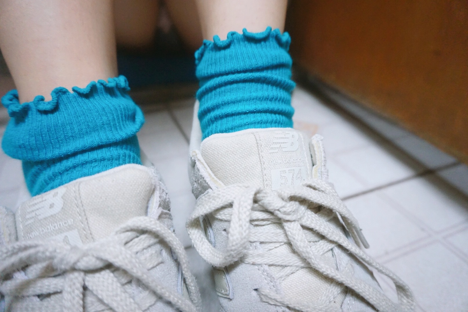 Like - blue cotton socks