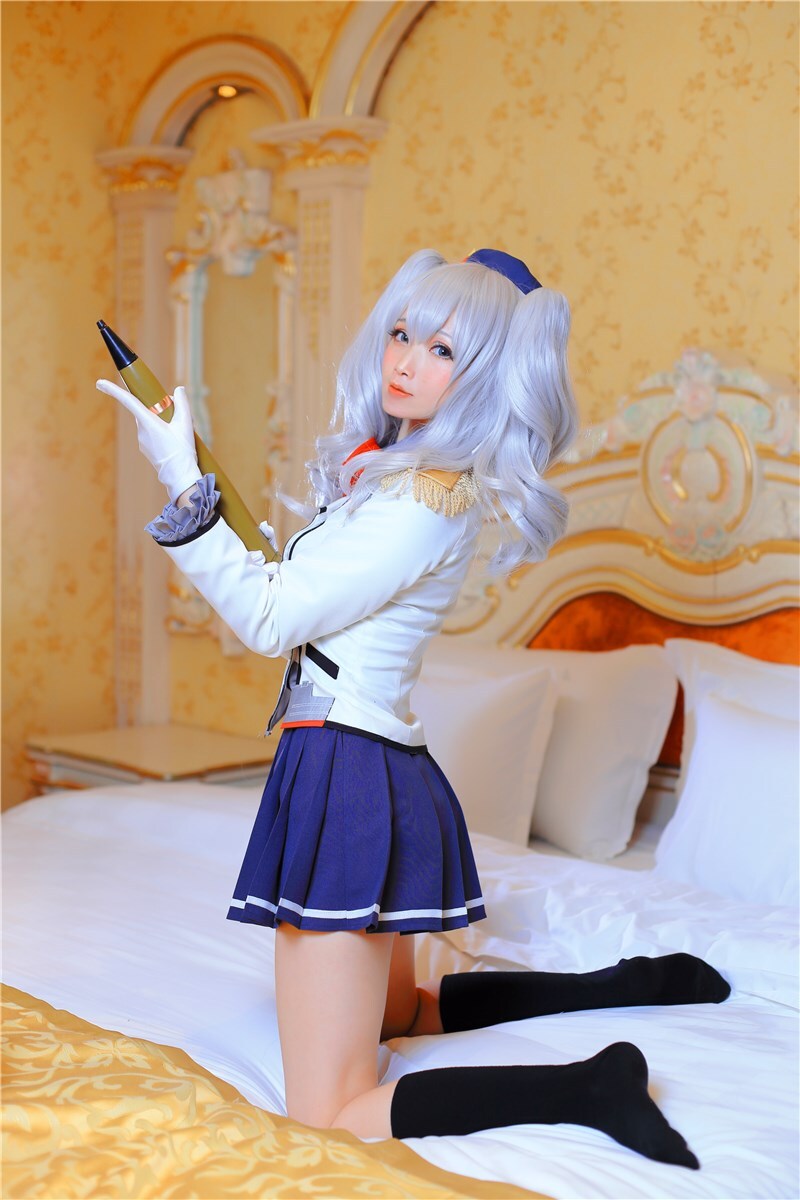 萌萌喵梦子-cosplay罗森鹿岛