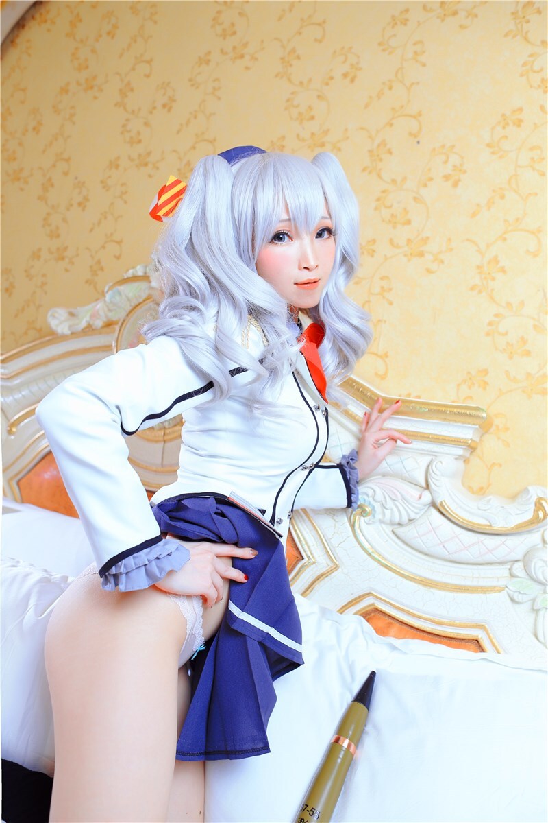 萌萌喵梦子-cosplay罗森鹿岛