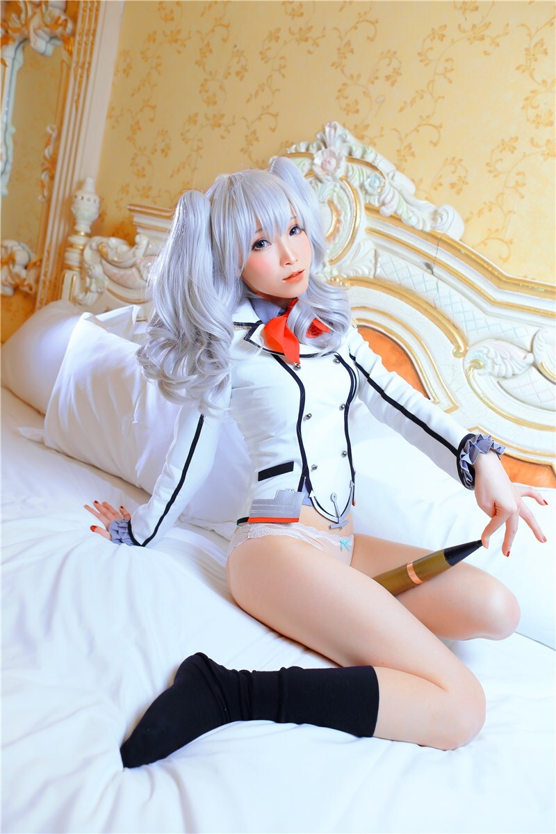 萌萌喵梦子-cosplay罗森鹿岛