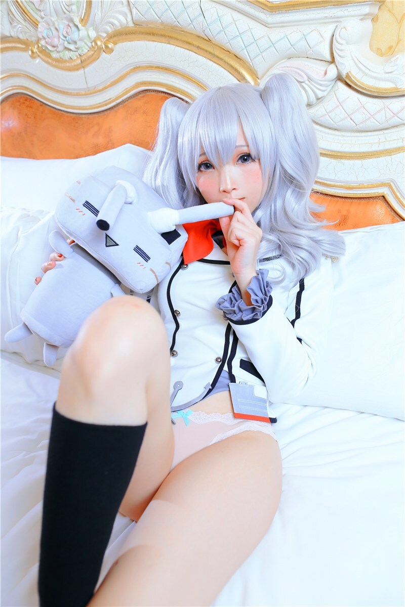 萌萌喵梦子-cosplay罗森鹿岛