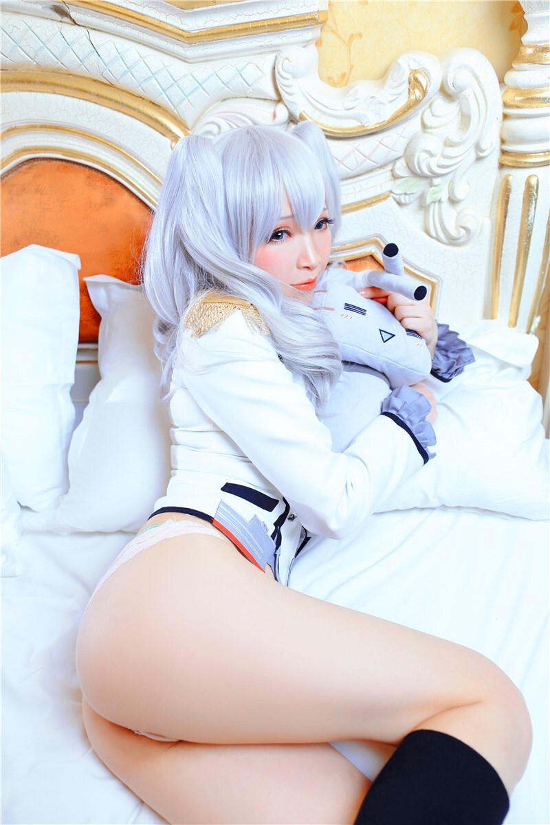 萌萌喵梦子-cosplay罗森鹿岛