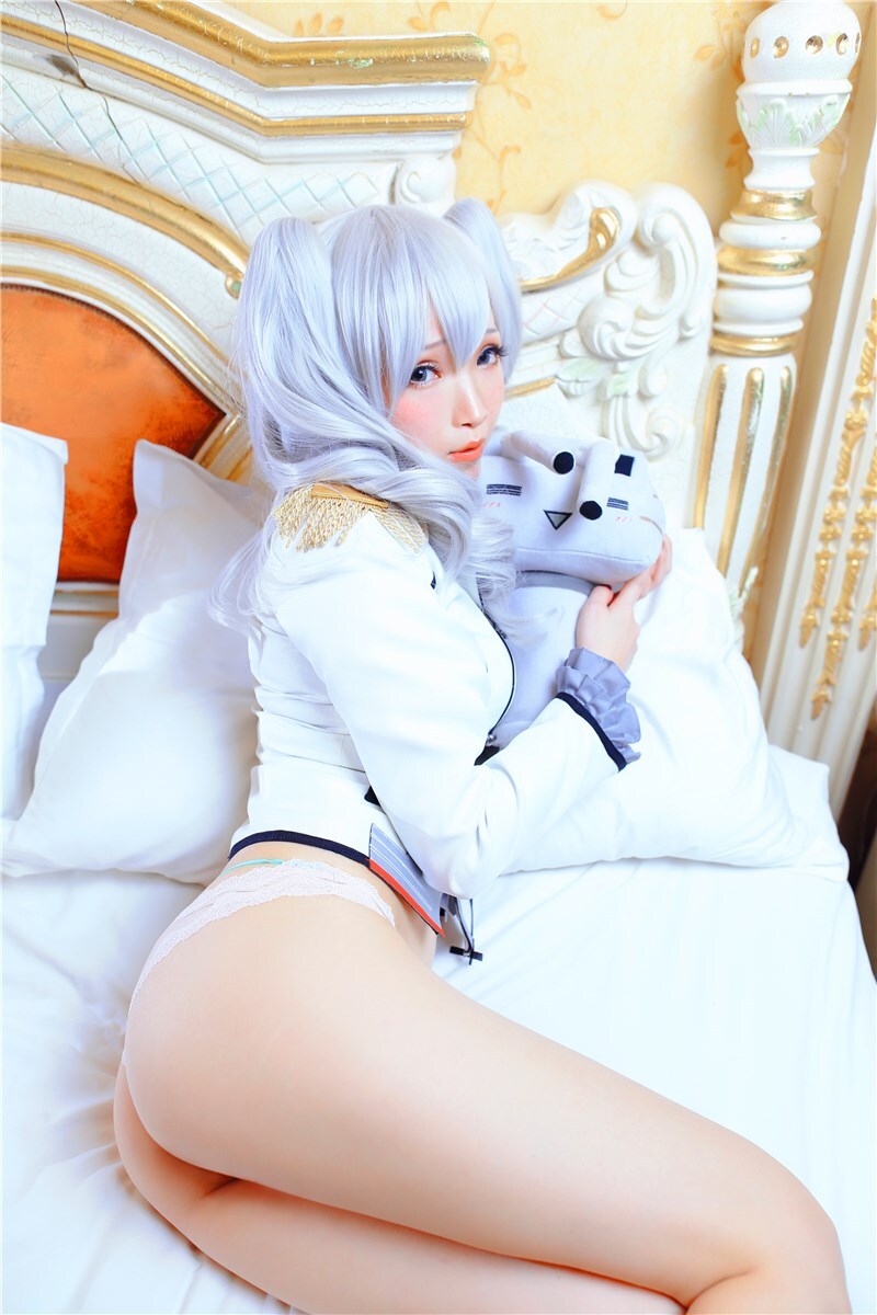 萌萌喵梦子-cosplay罗森鹿岛