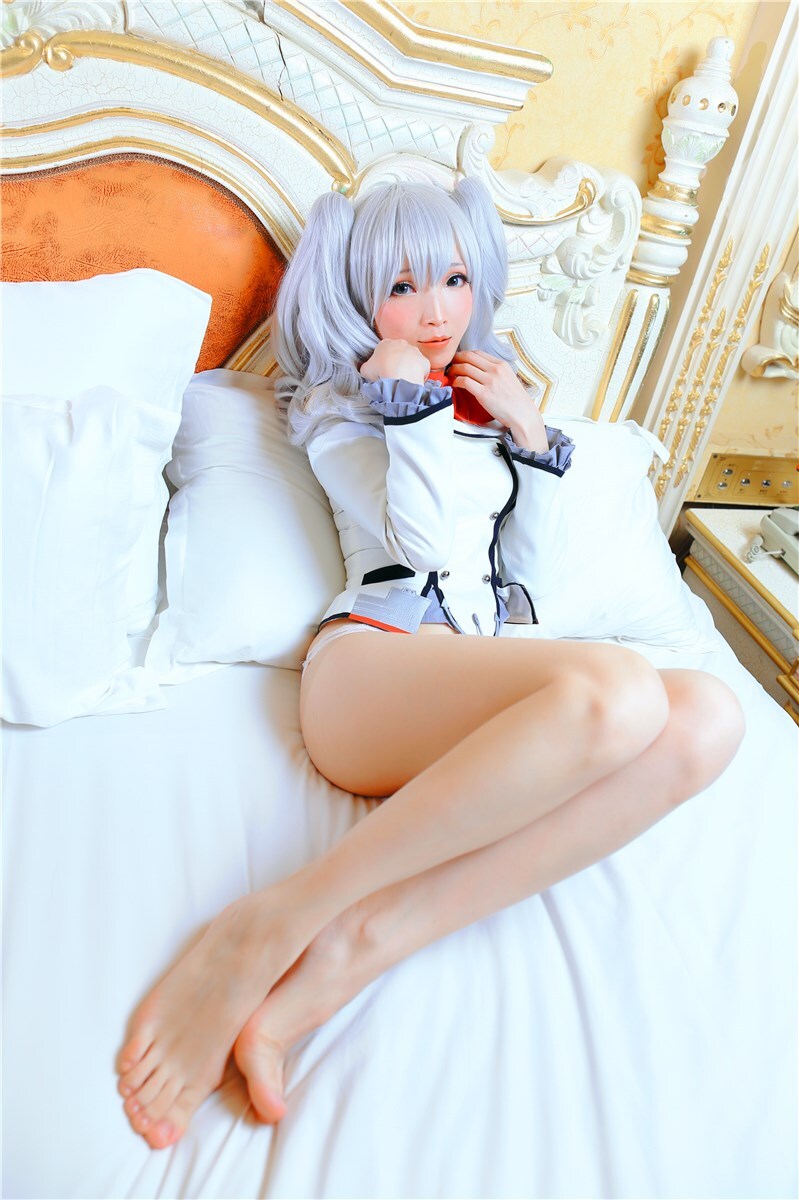 萌萌喵梦子-cosplay罗森鹿岛