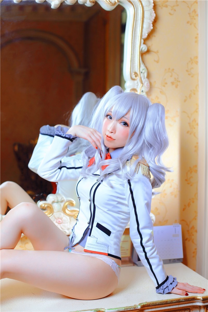 萌萌喵梦子-cosplay罗森鹿岛