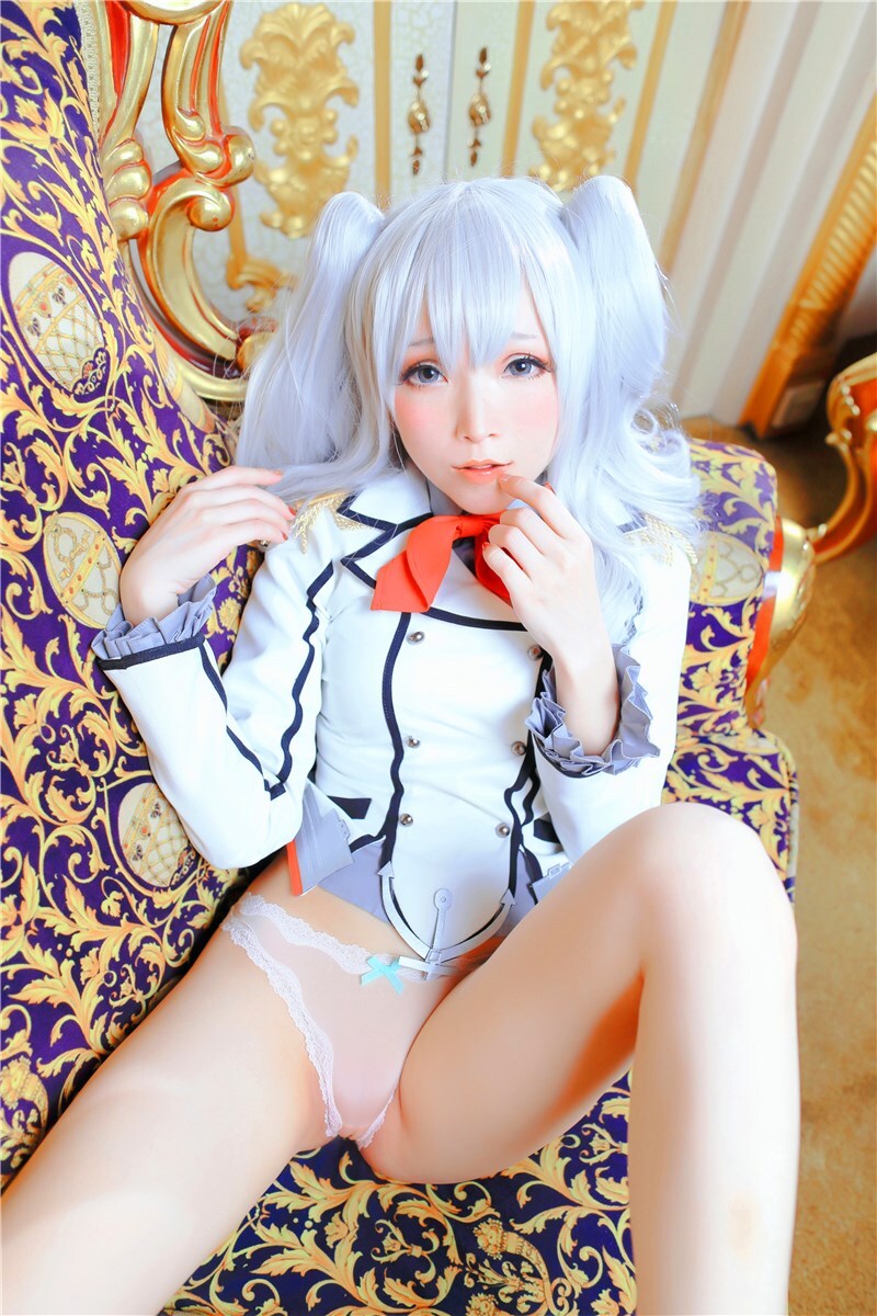 萌萌喵梦子-cosplay罗森鹿岛