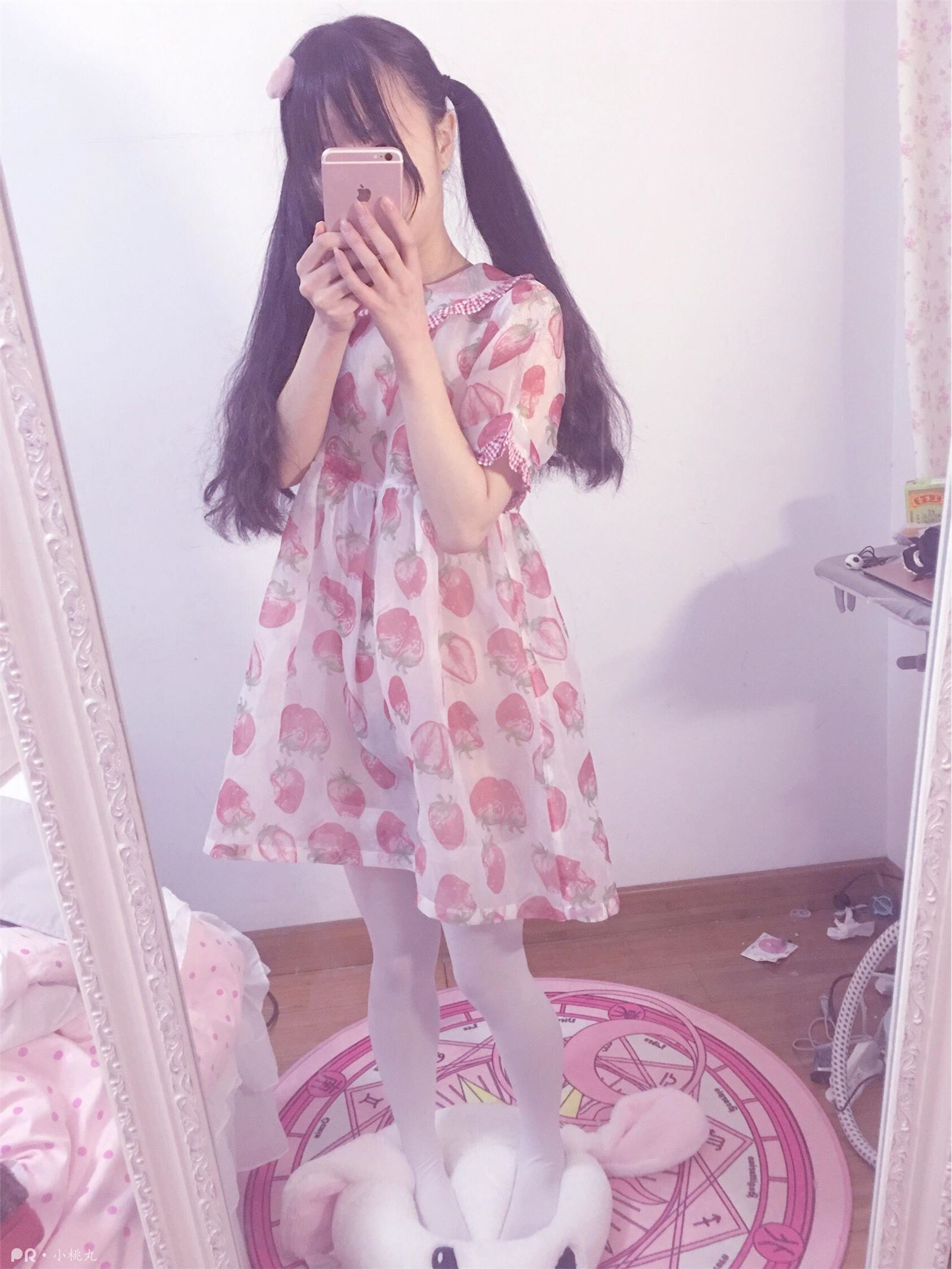小桃丸 - 草莓连衣裙