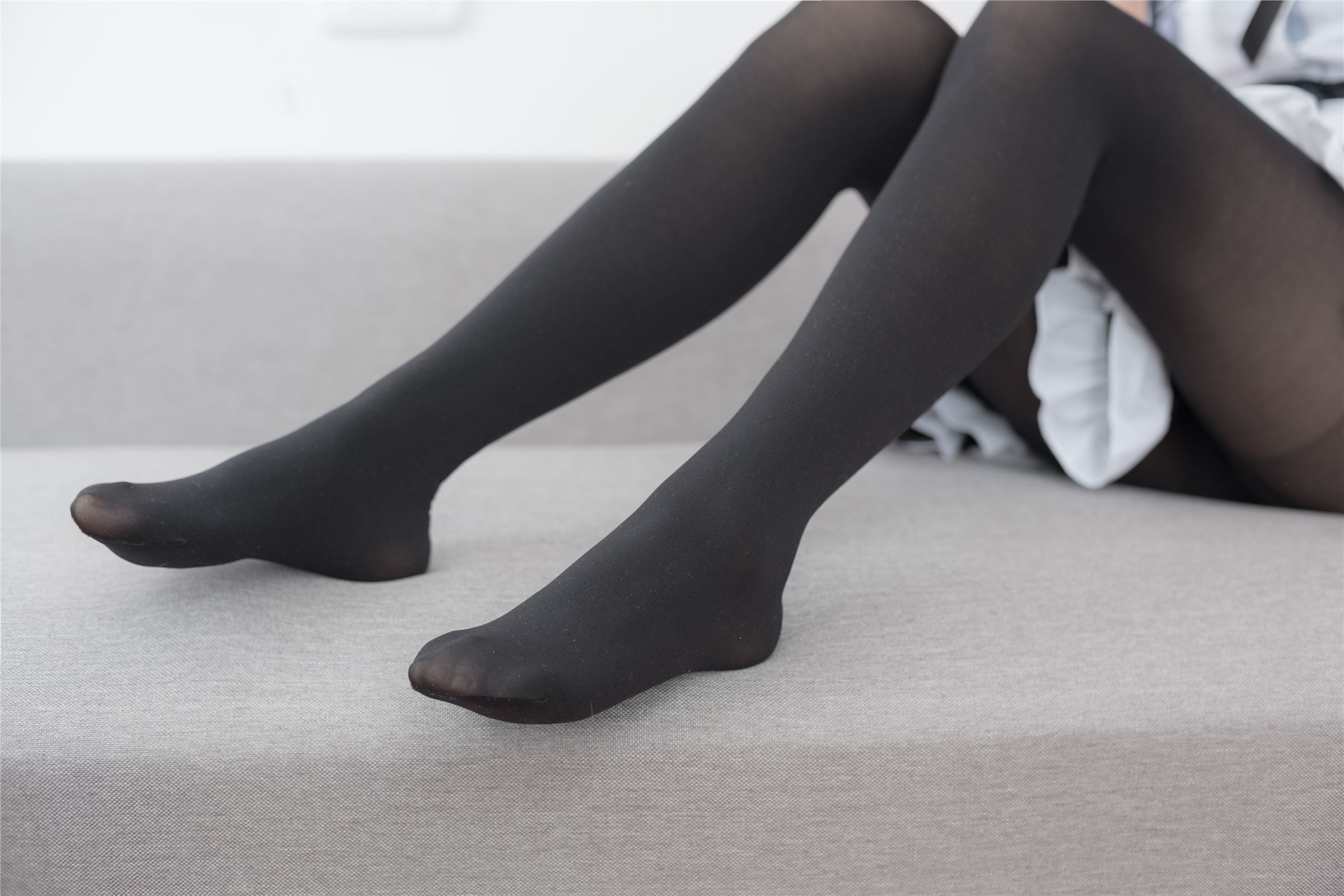 [Sen Luo consortium] rolis foot photo r15-001 black silk maid