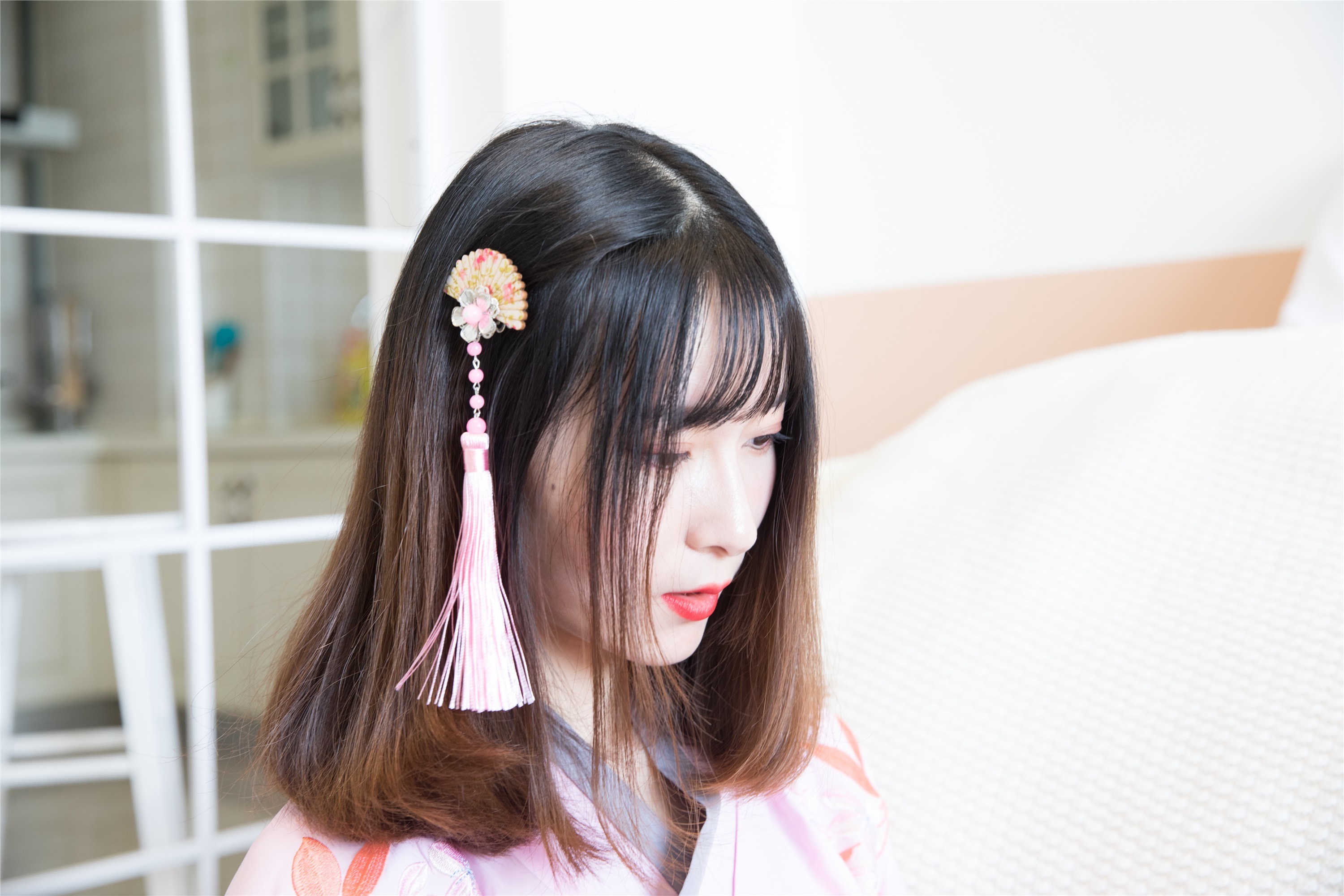 Material love media No.109 cat's ear - the ingenious combination of Xiaozhong Hanfu and shredded meat