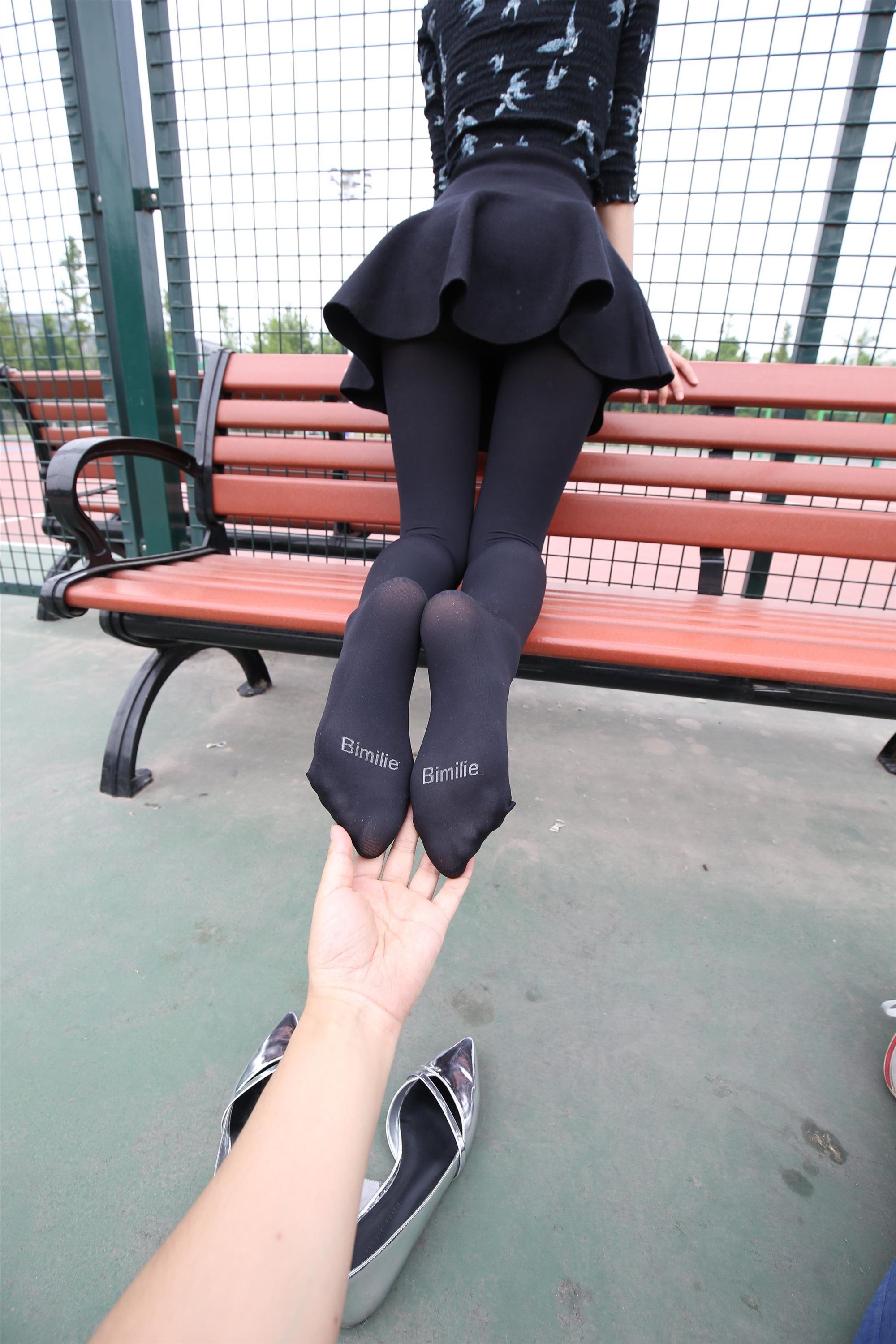 Z3-5 stewardess black socks 738p4