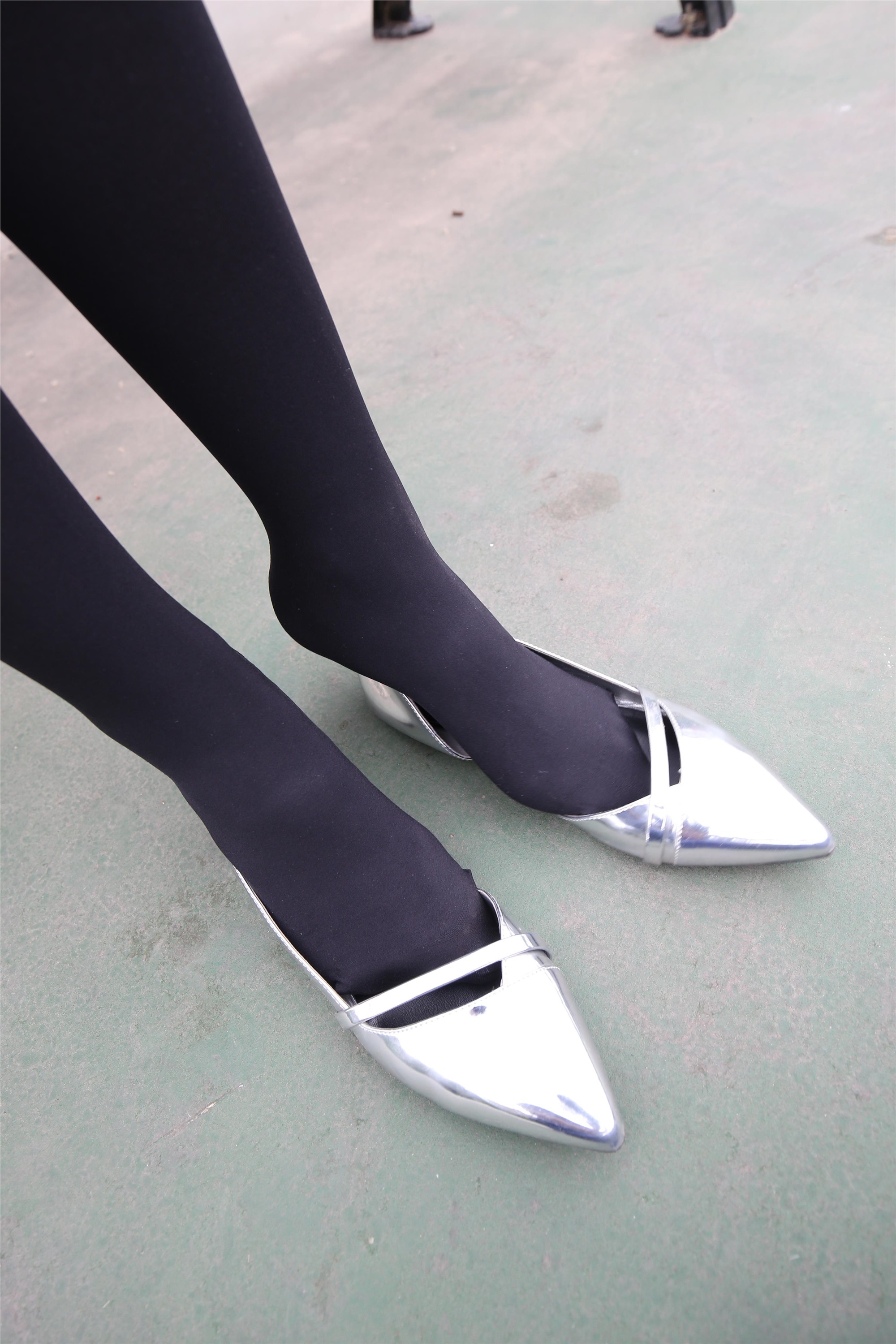 Z3-5 stewardess black socks 738p5