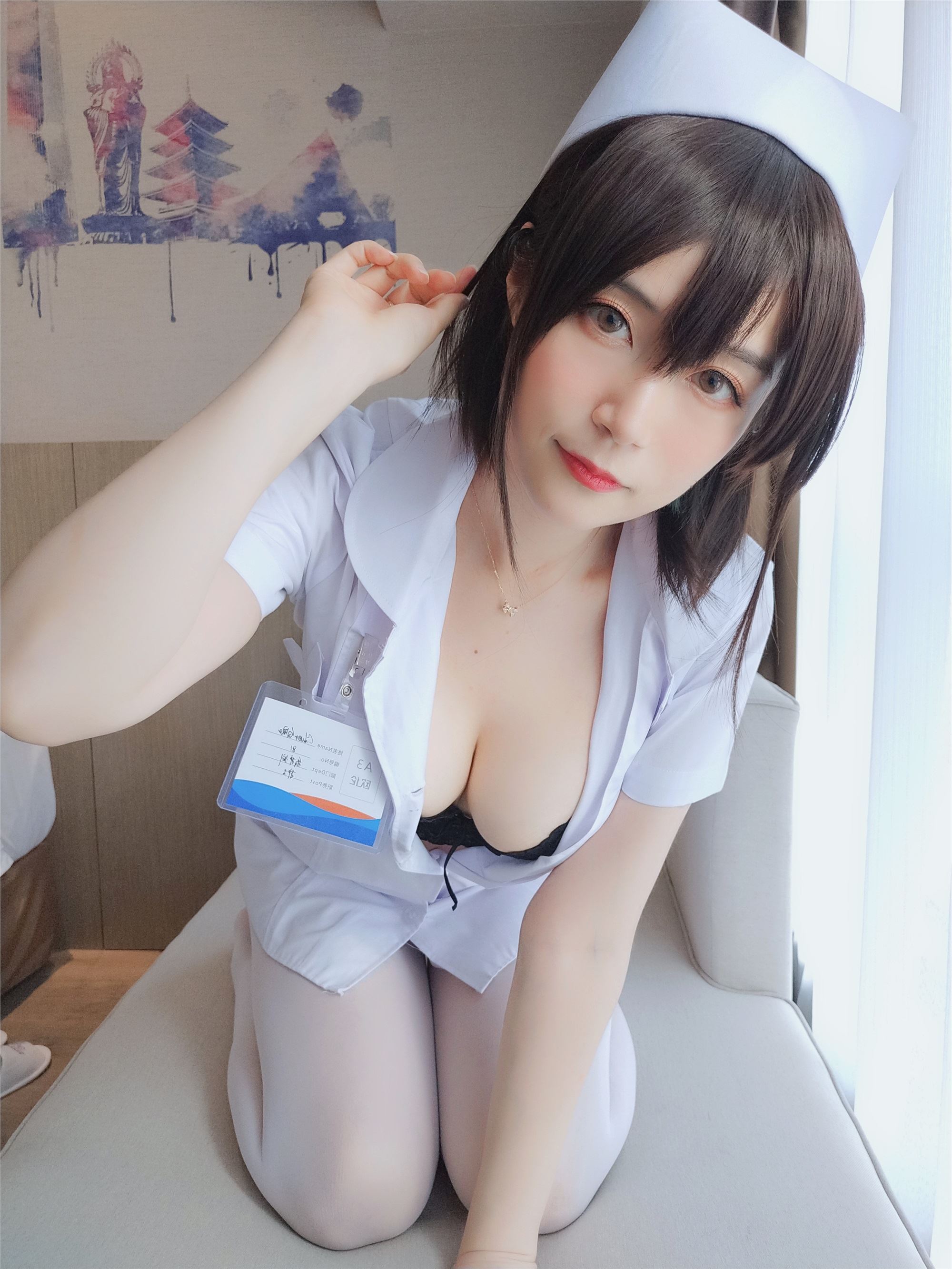 Popular Coser silver 81 charge photo short hair nurse